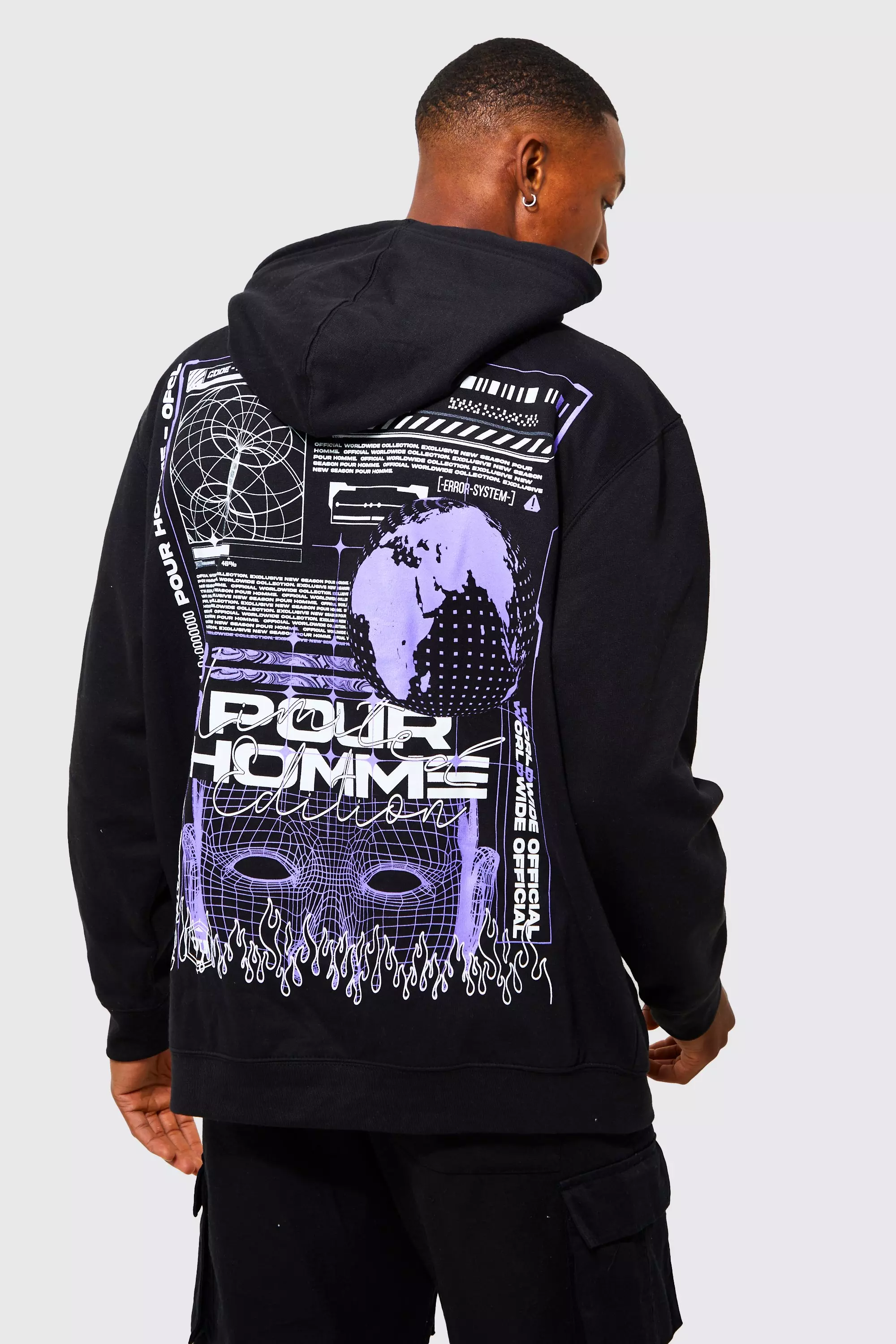 Graphic 2024 oversized hoodie