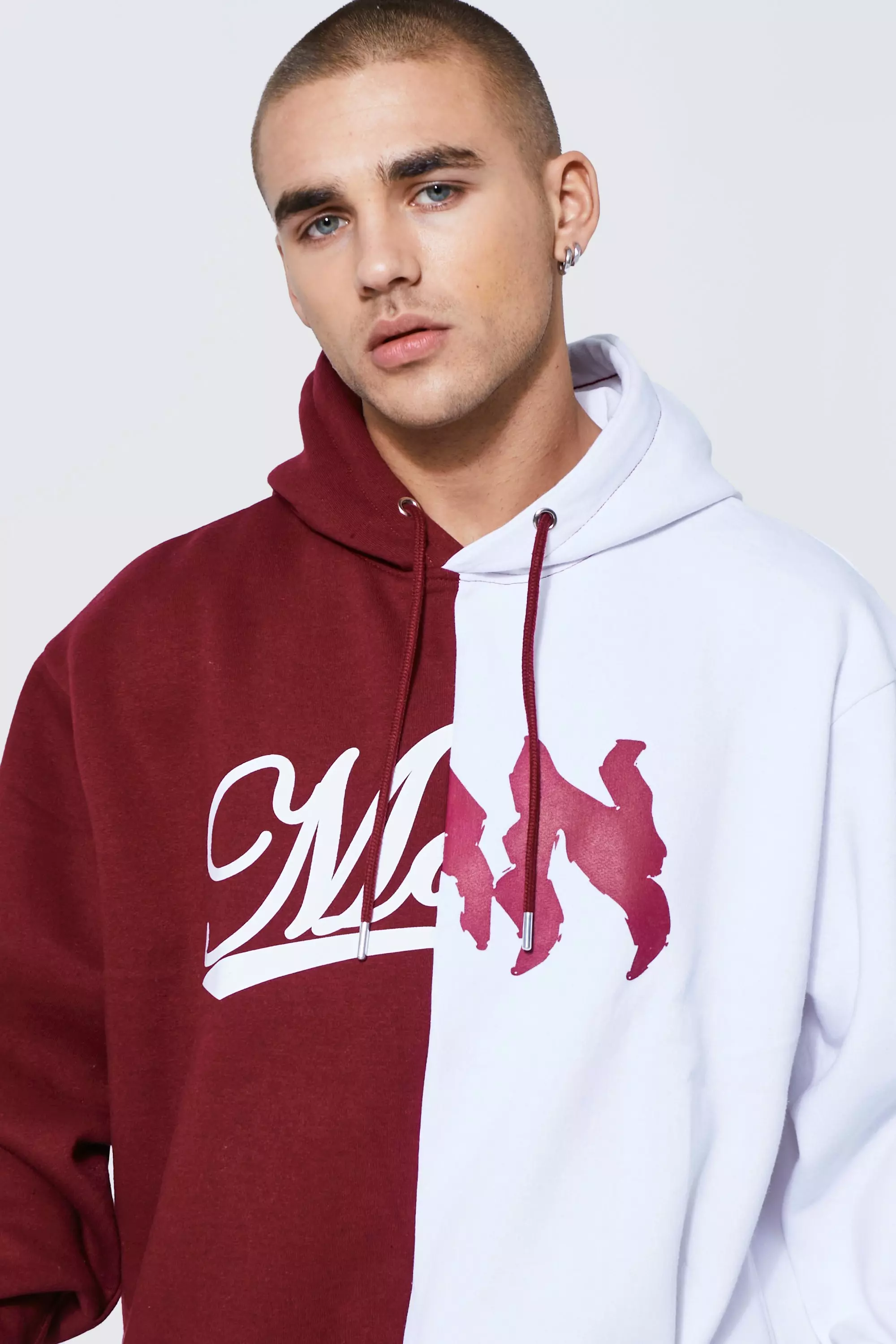 Maroon graphic hoodie new arrivals