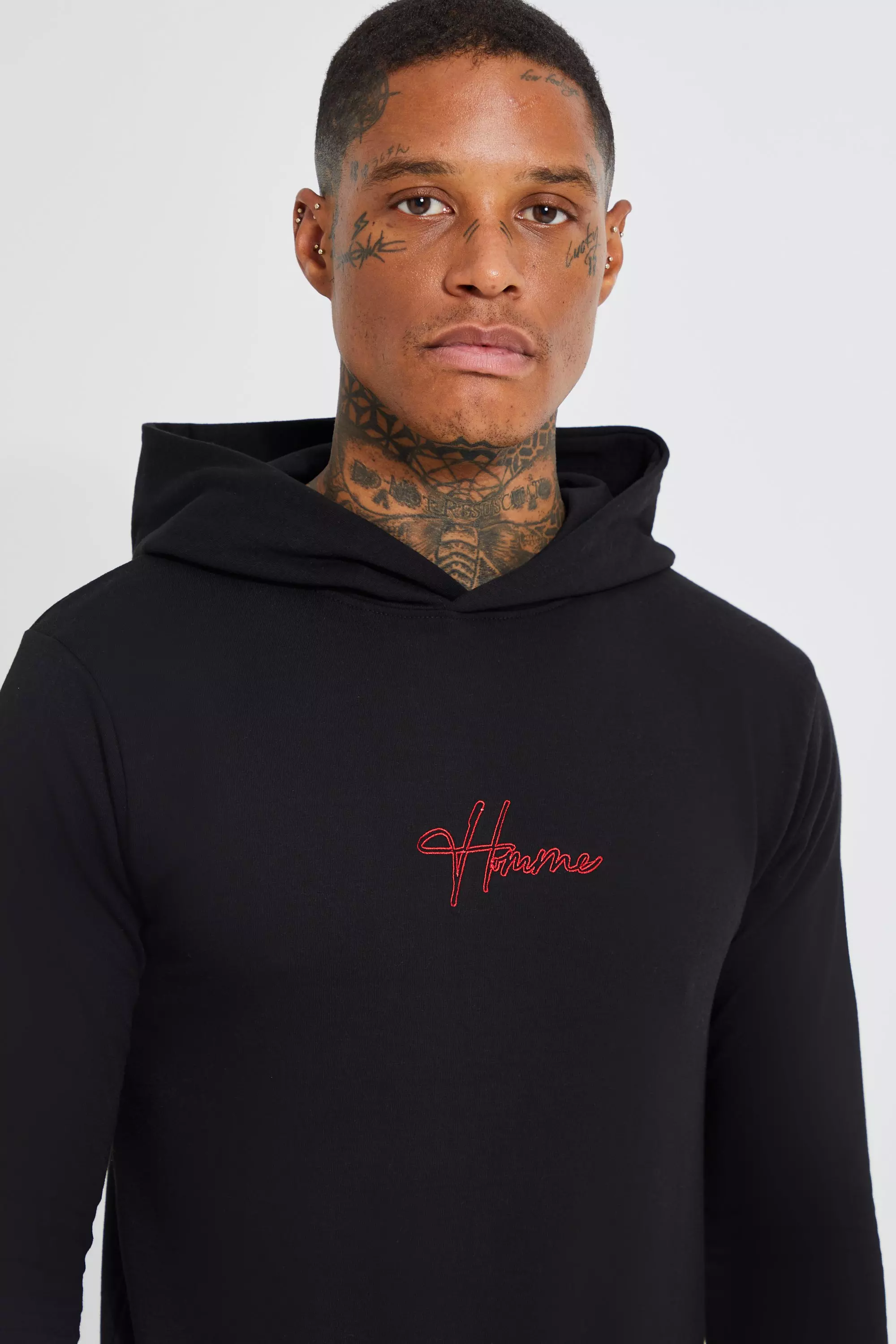 Hoodie discount homme rose