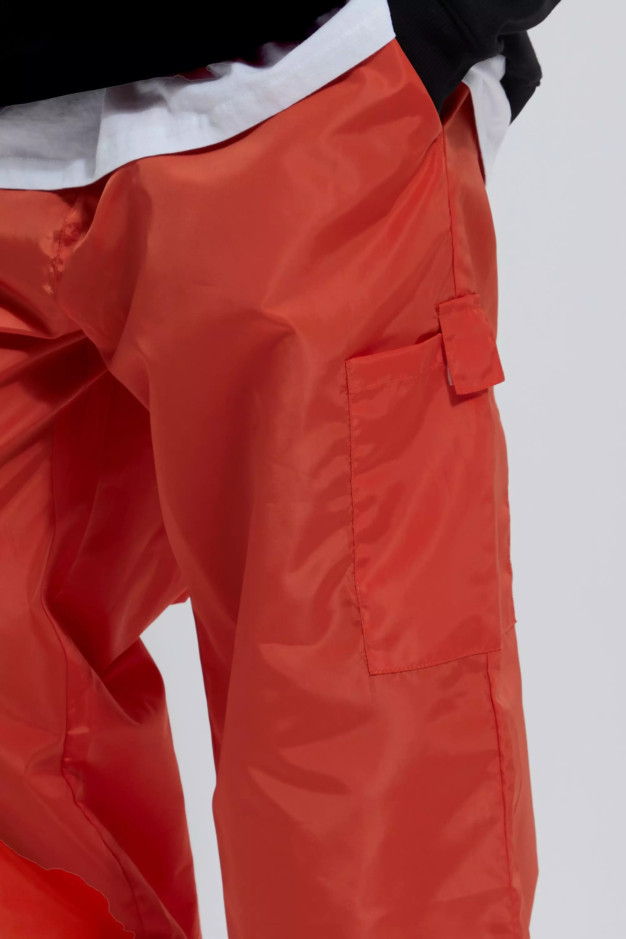 Supreme Camo Leather 5-Pocket Pant Red Camo