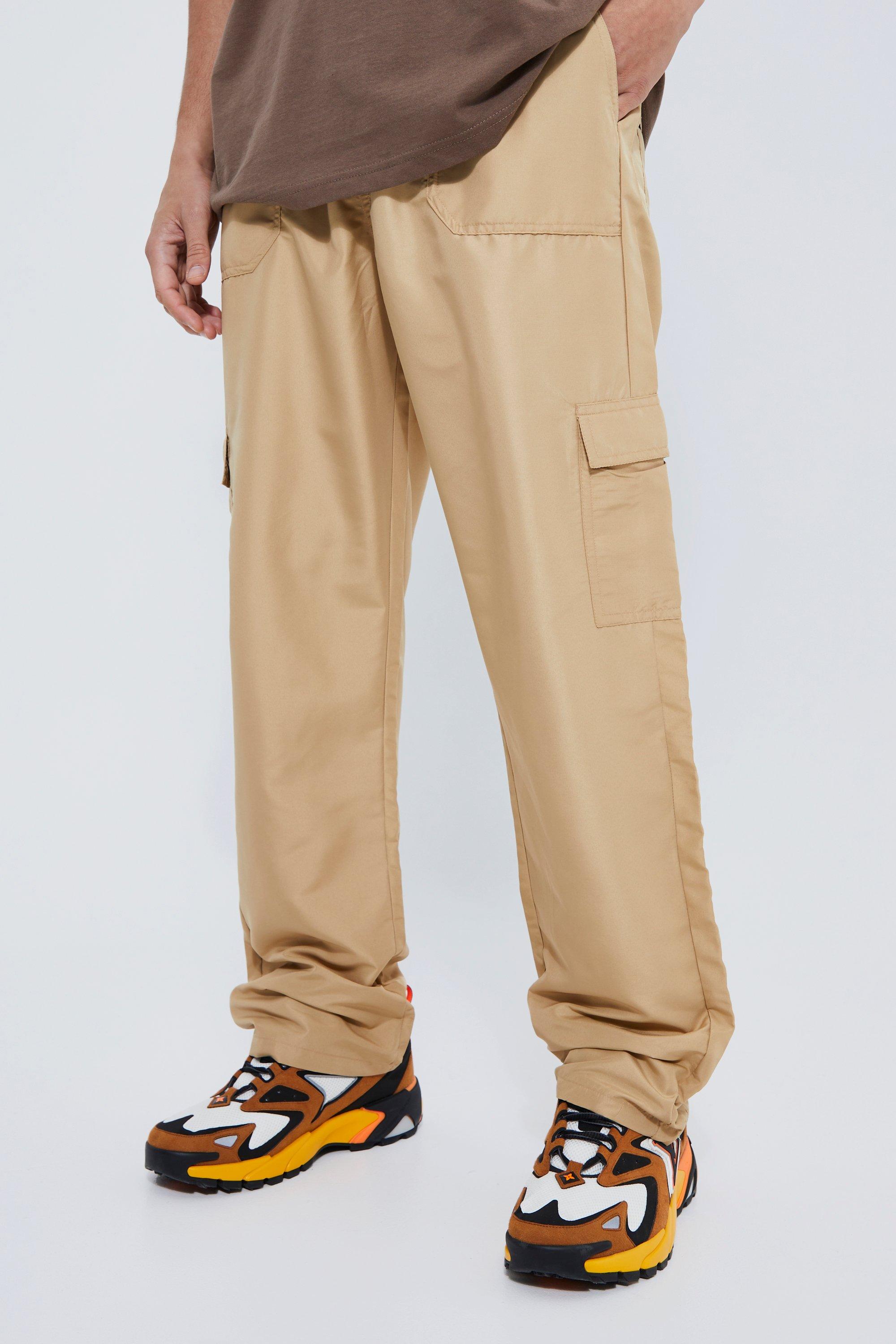 Men's Stone Trousers | boohooMAN UK