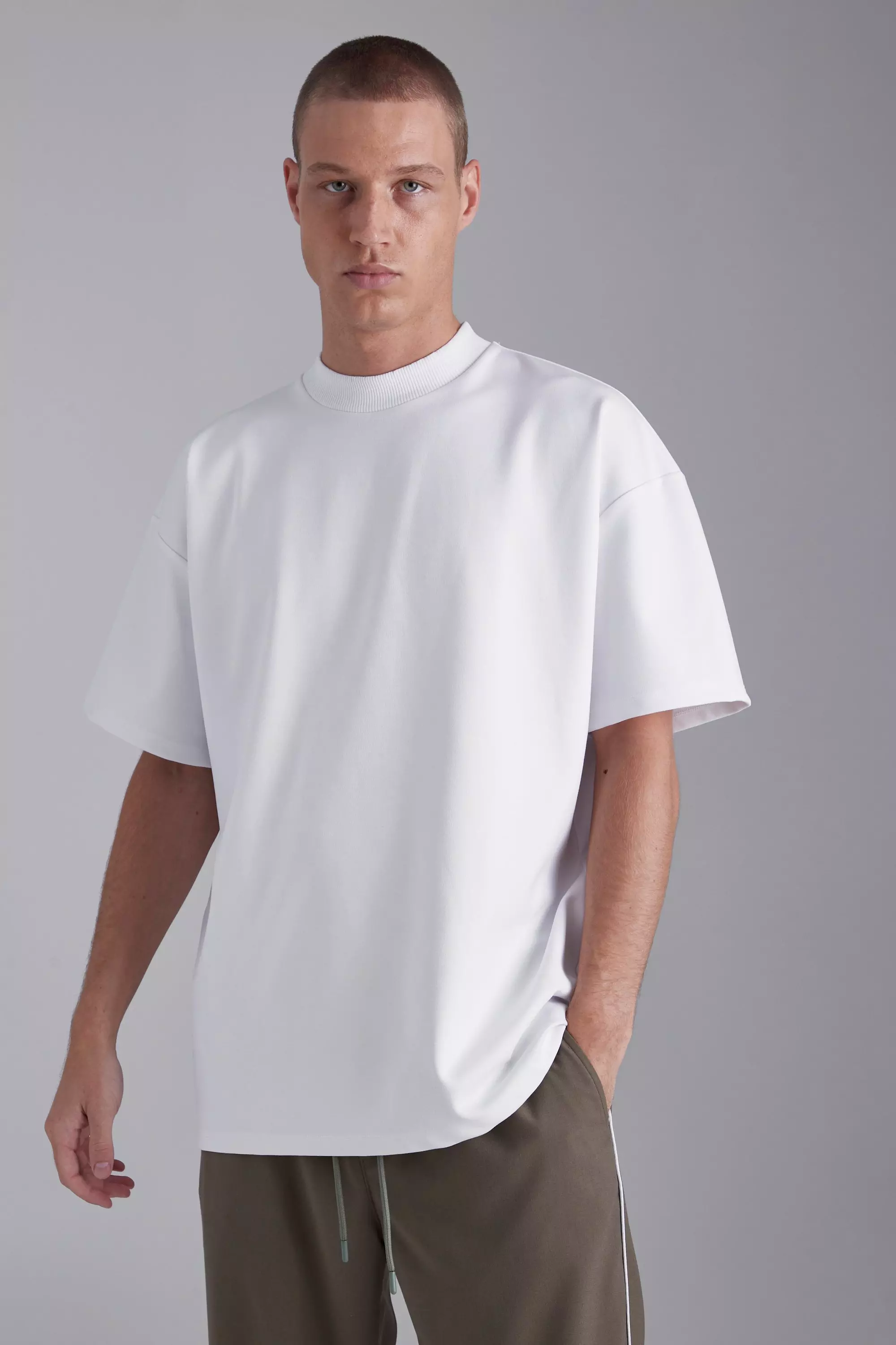 White Plain Oversized T-Shirt