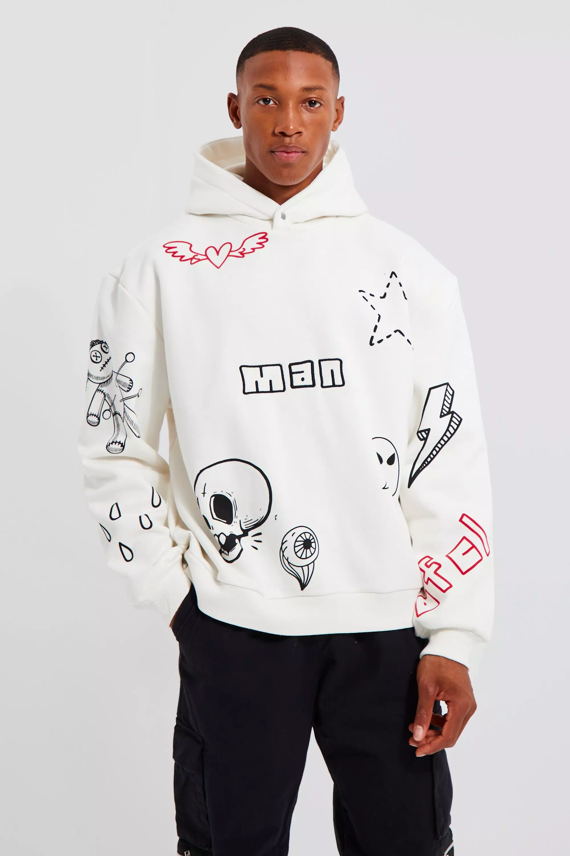 Off white graphic hoodie hot sale