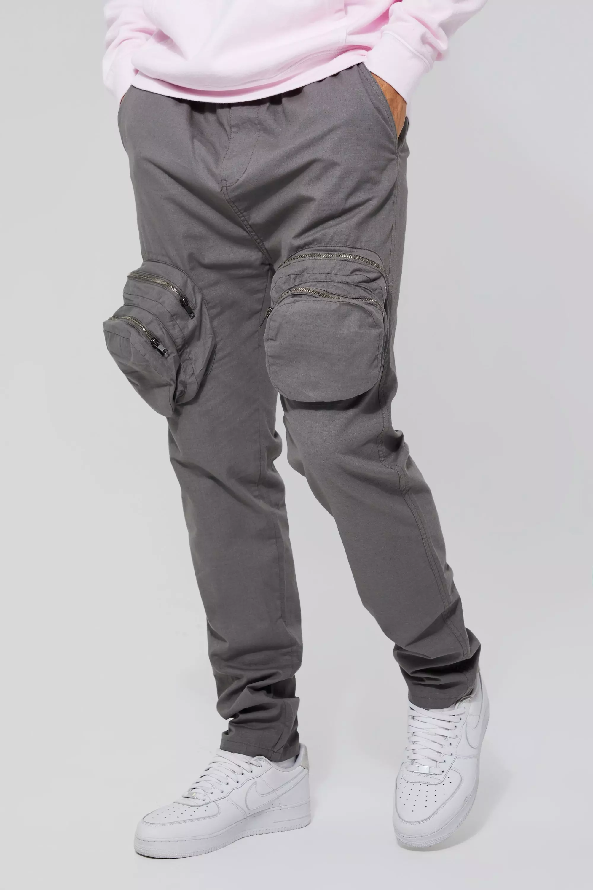 Mens smart cargo on sale trousers