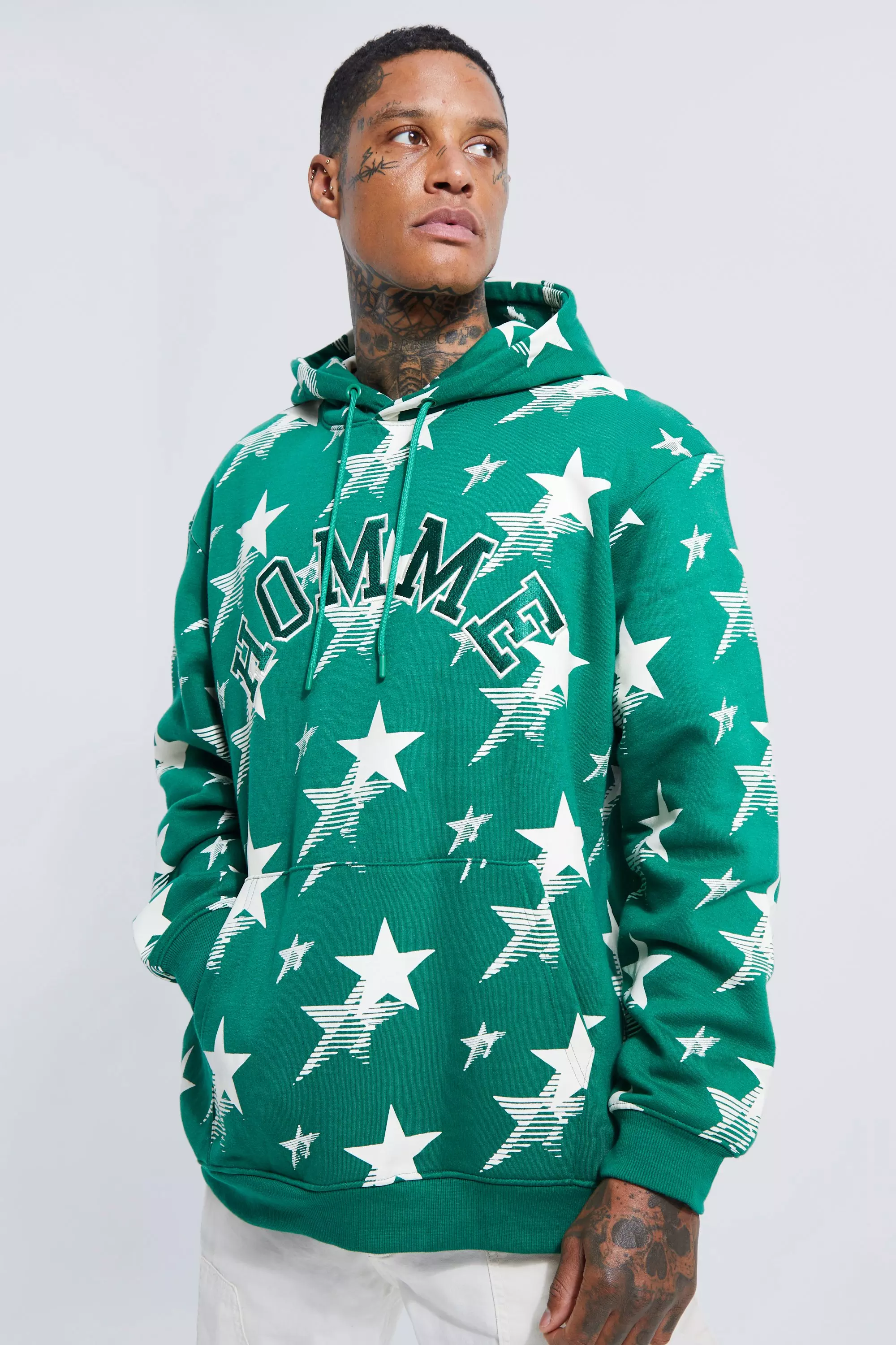 Star hoodie mens hot sale