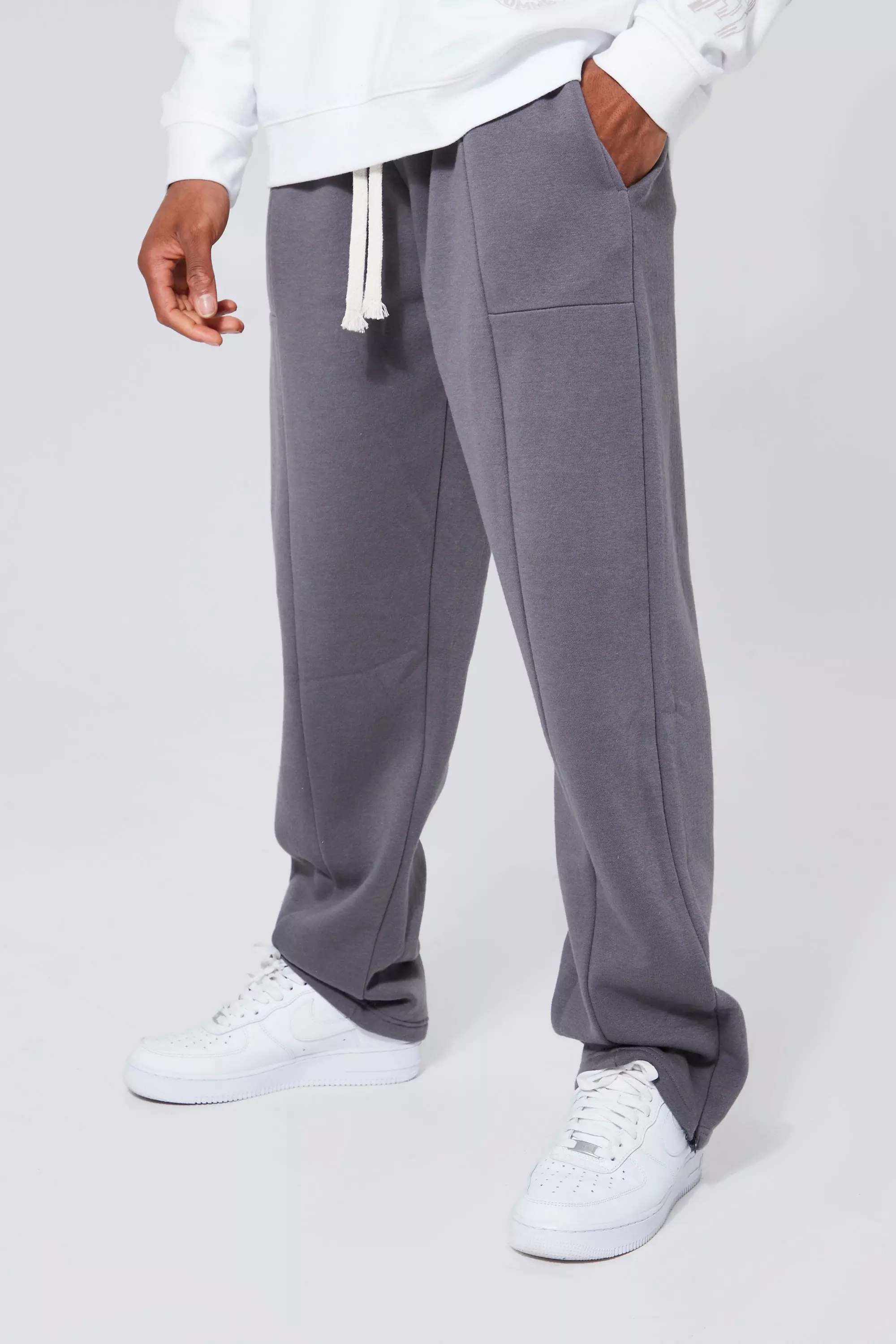 Zip hem joggers new arrivals