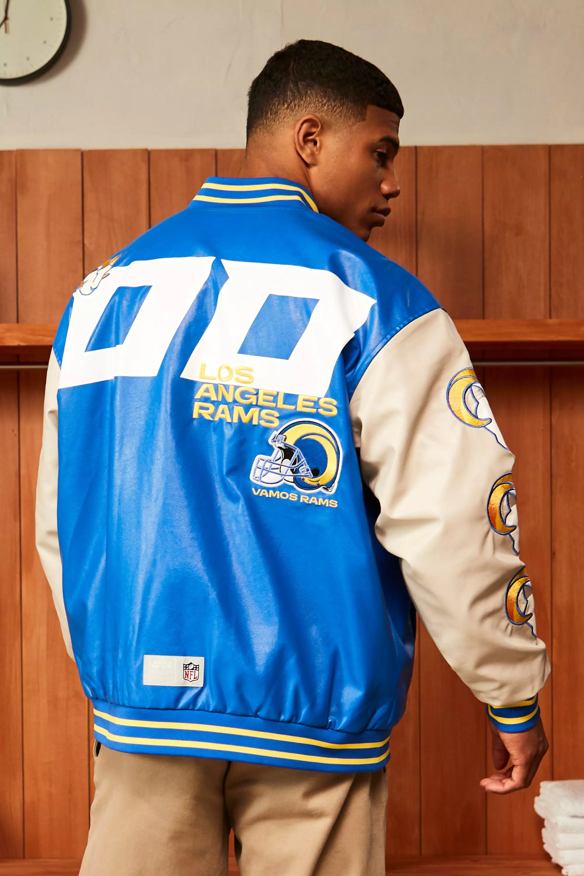 Men's LA Rams Varsity Jacket