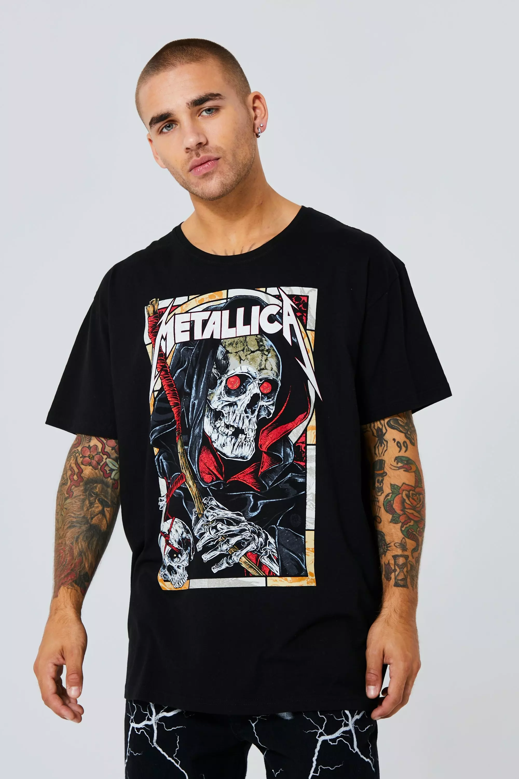 Metallica License boohooMAN USA