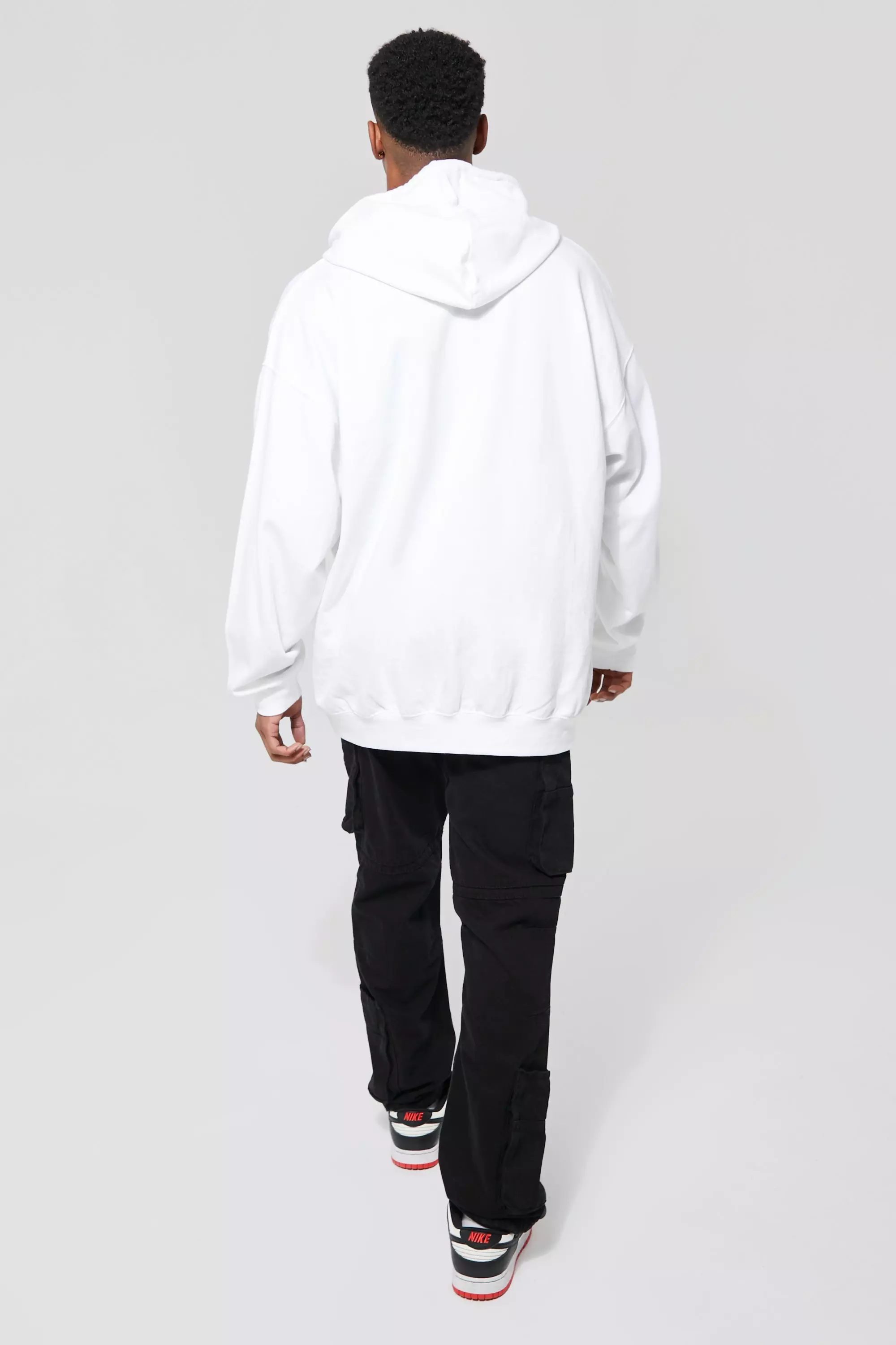 Boohooman death 2025 row hoodie