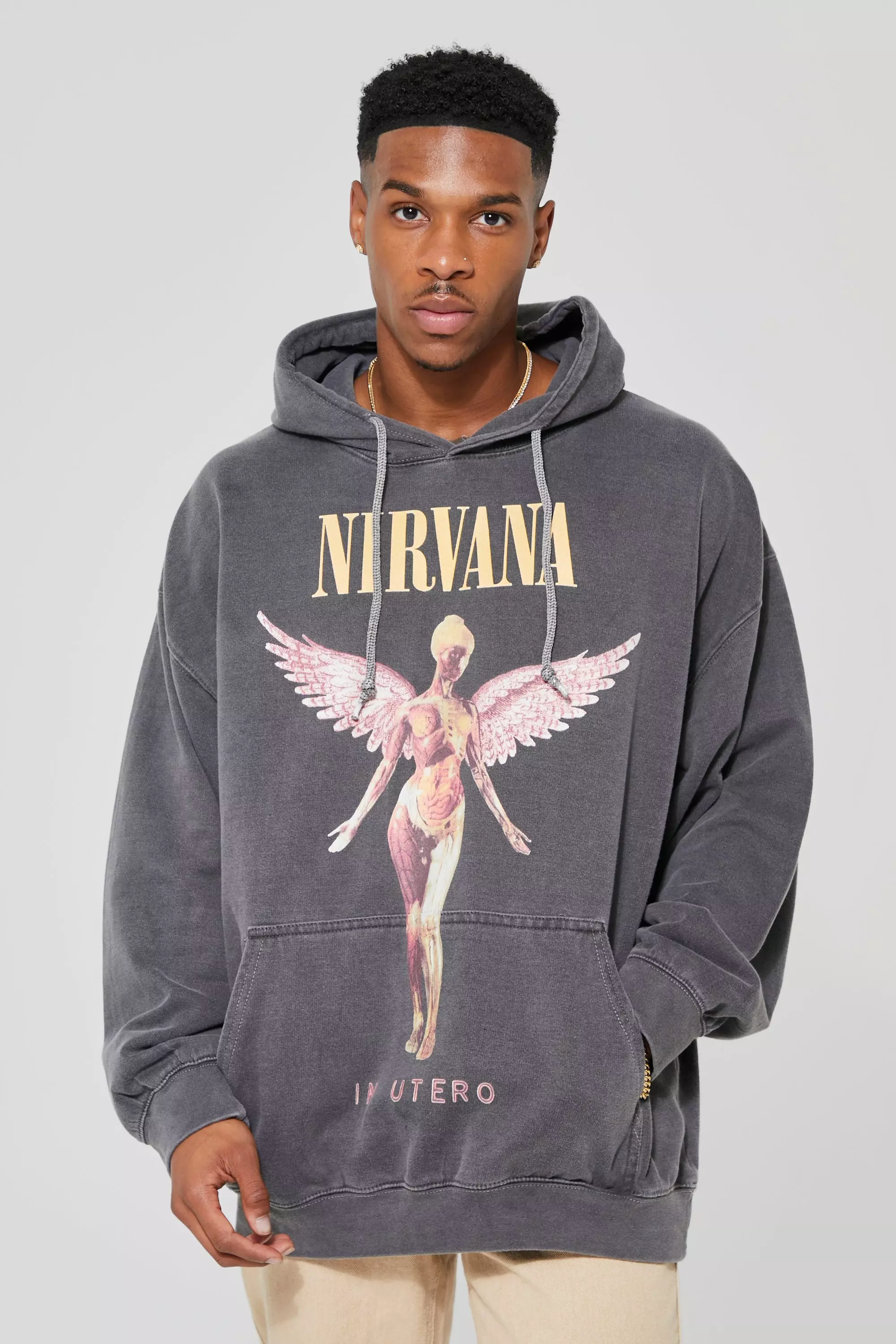 Oversized 2024 nirvana hoodie