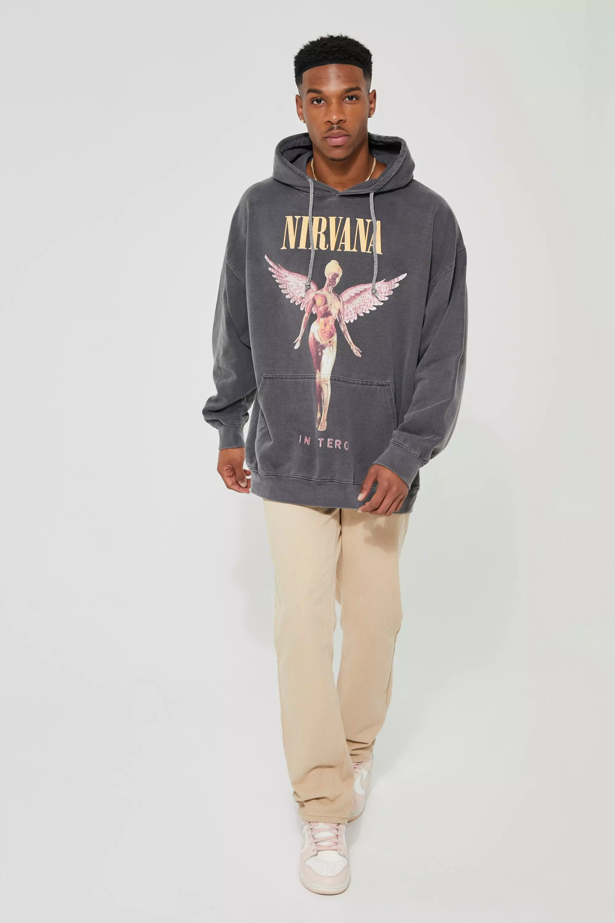 Nirvana cheap hoodie mens