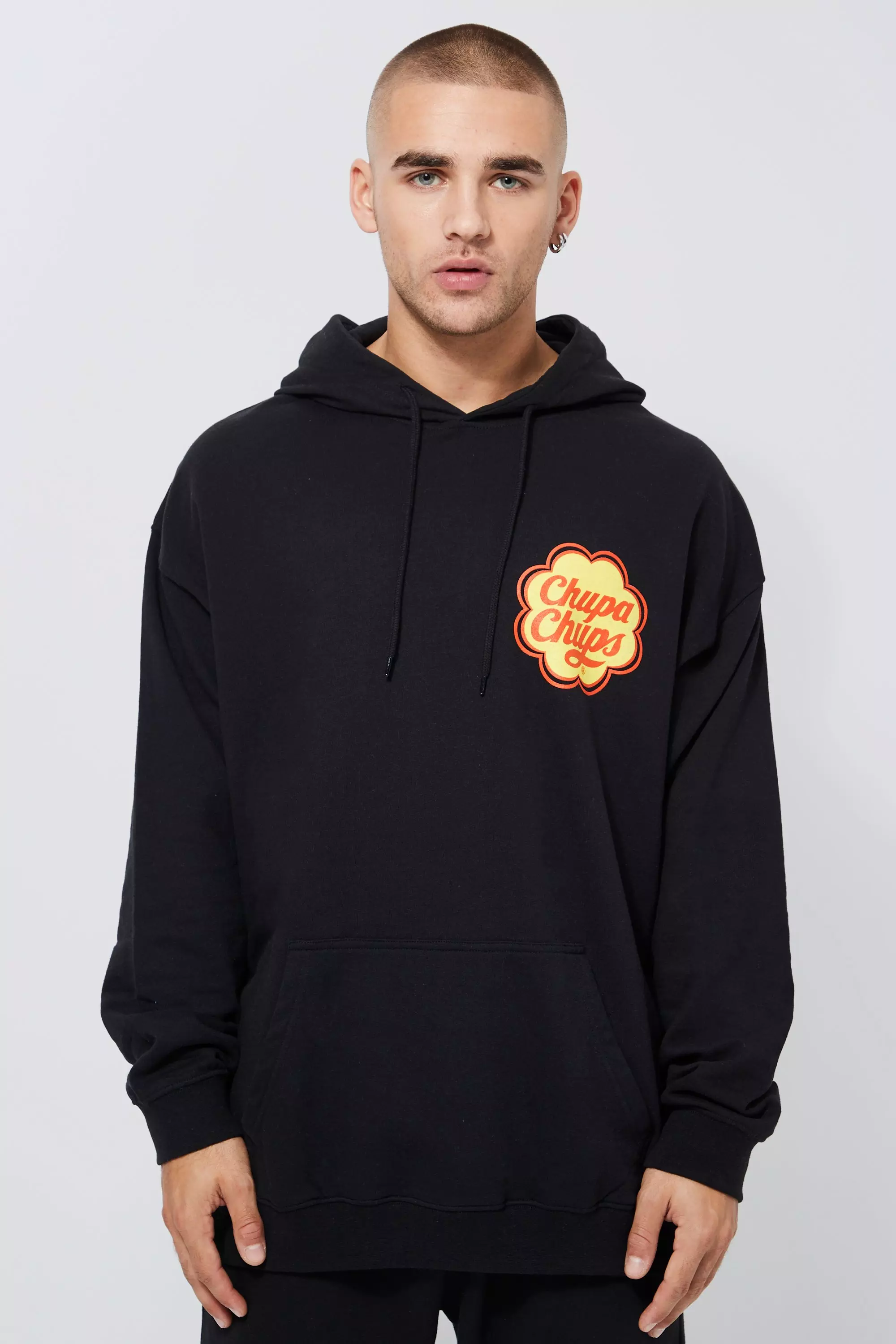 Oversized Chupa Chups License Hoodie boohooMAN UK