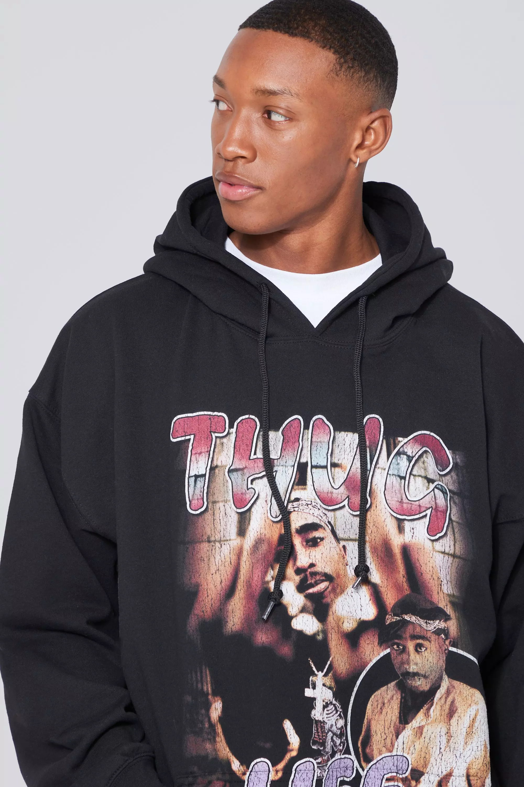 Sudadera Tupac unisex - Design: Changes