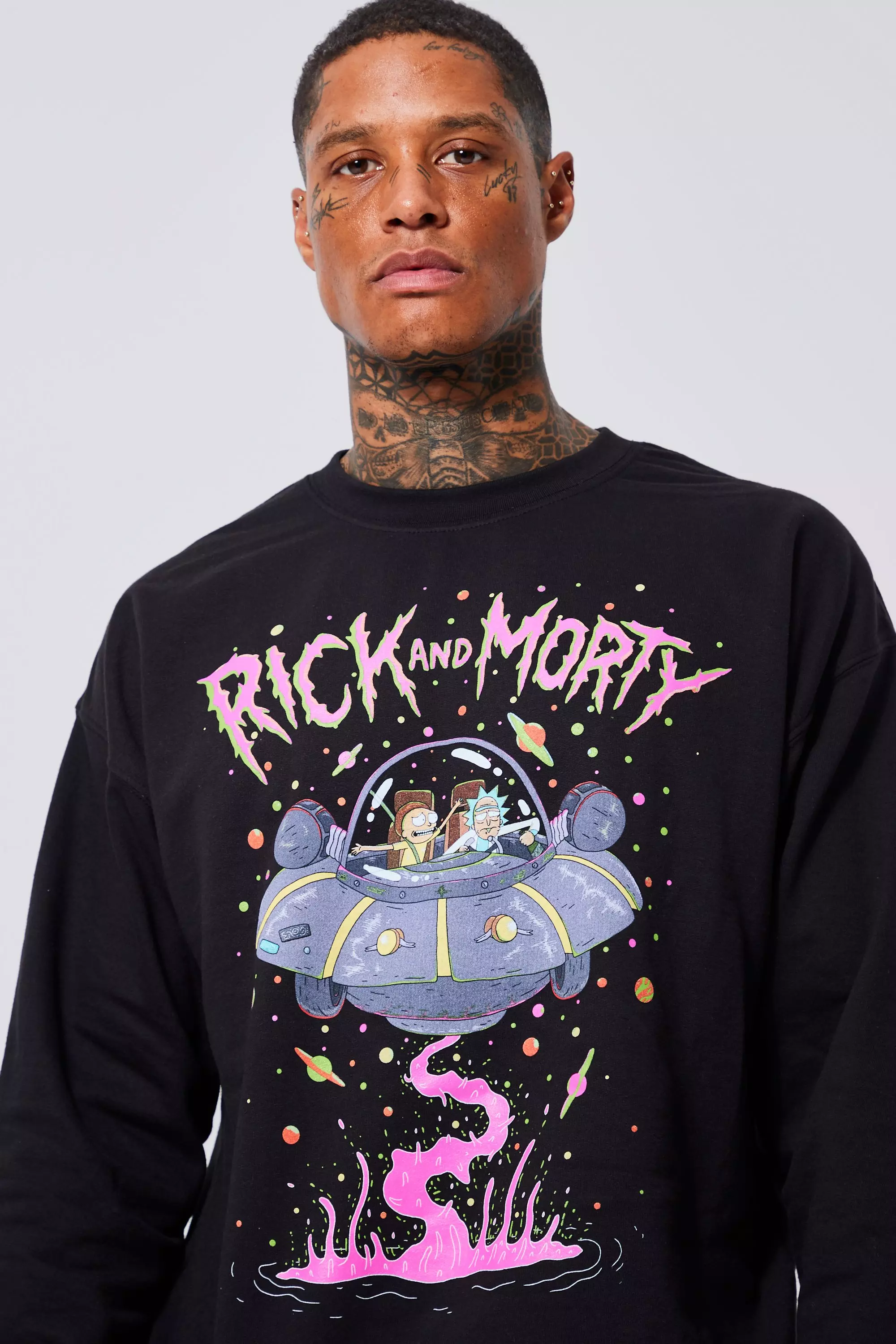 Sweatshirt rick hot sale and morty