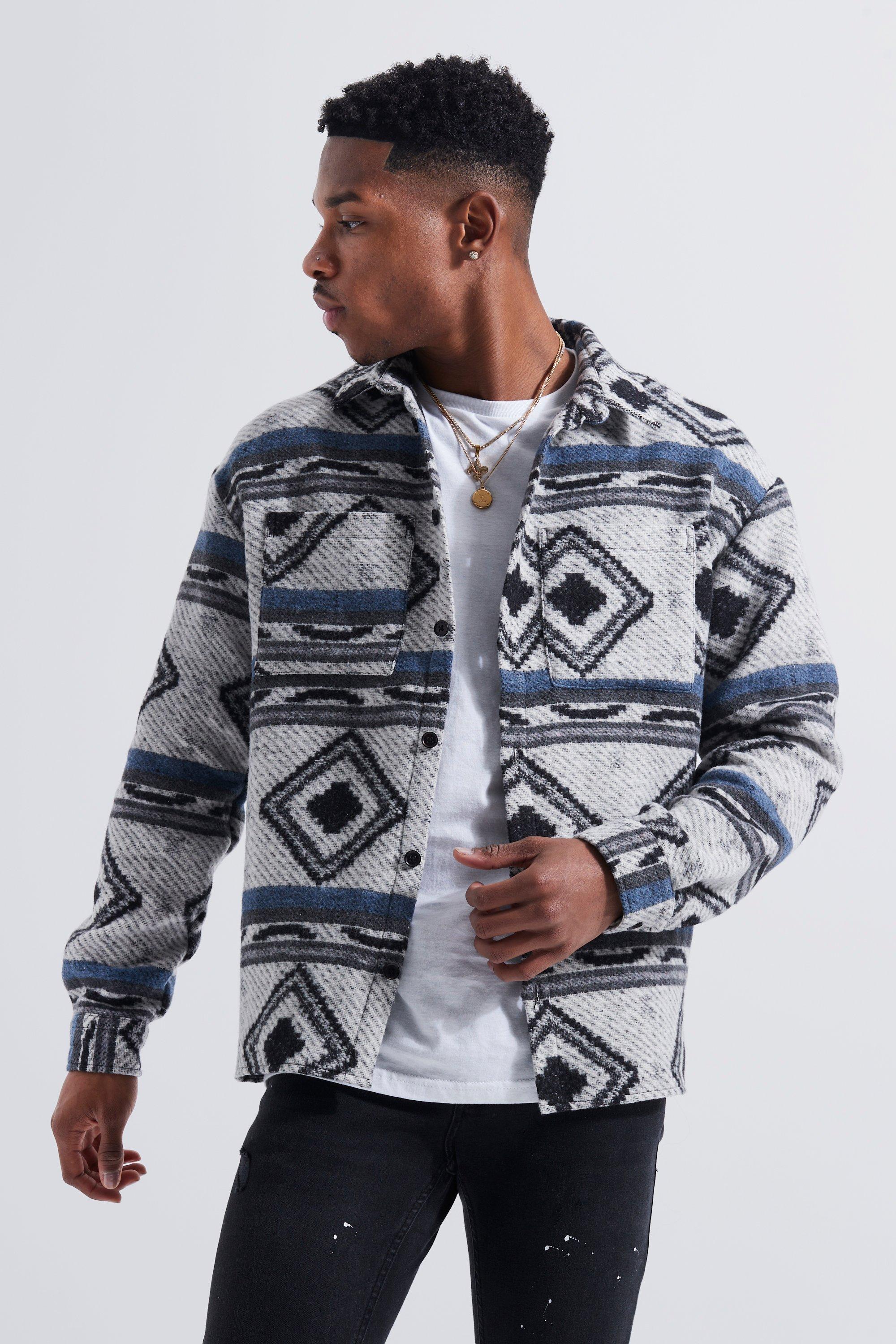 superdry aztec cardigan