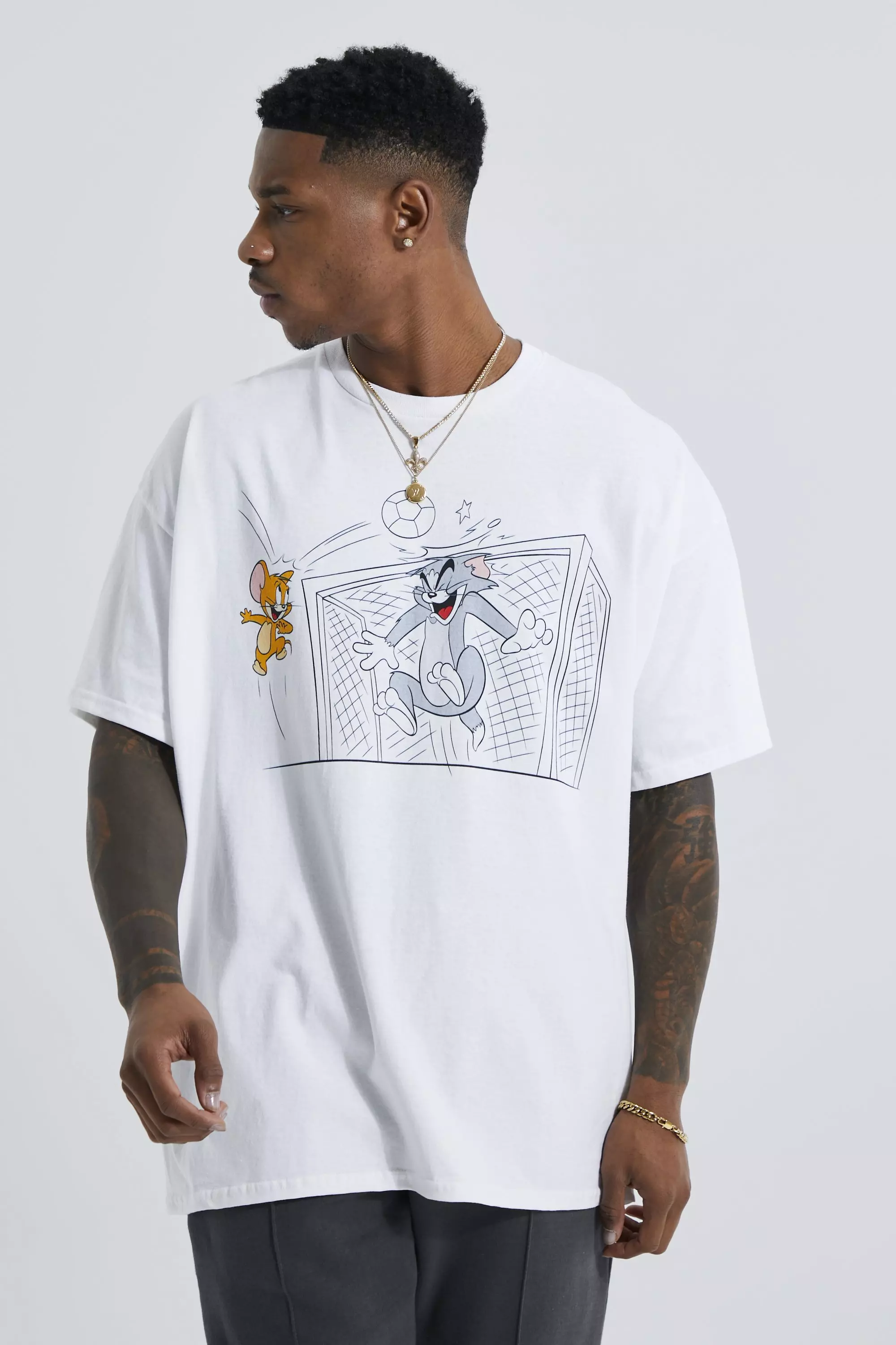 Tee shirt best sale tom et jerry