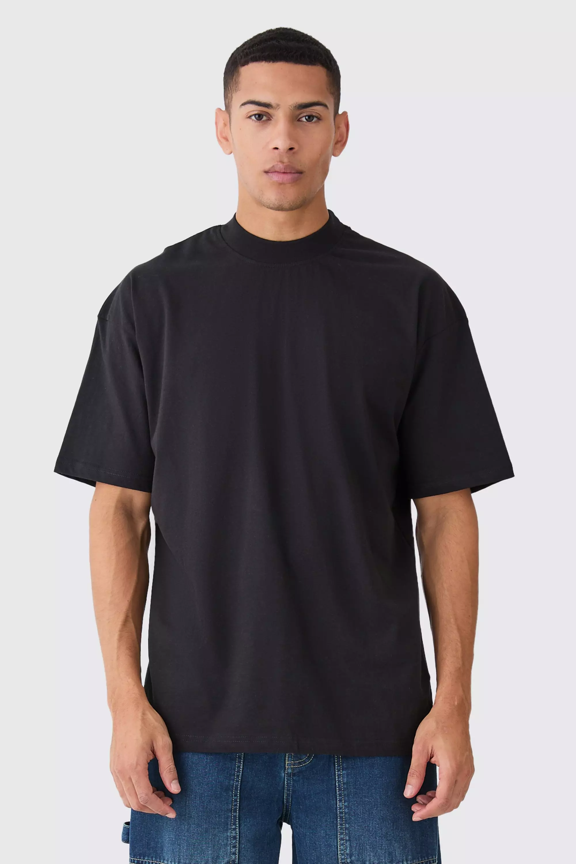 Oversized Extended Neck T-shirt