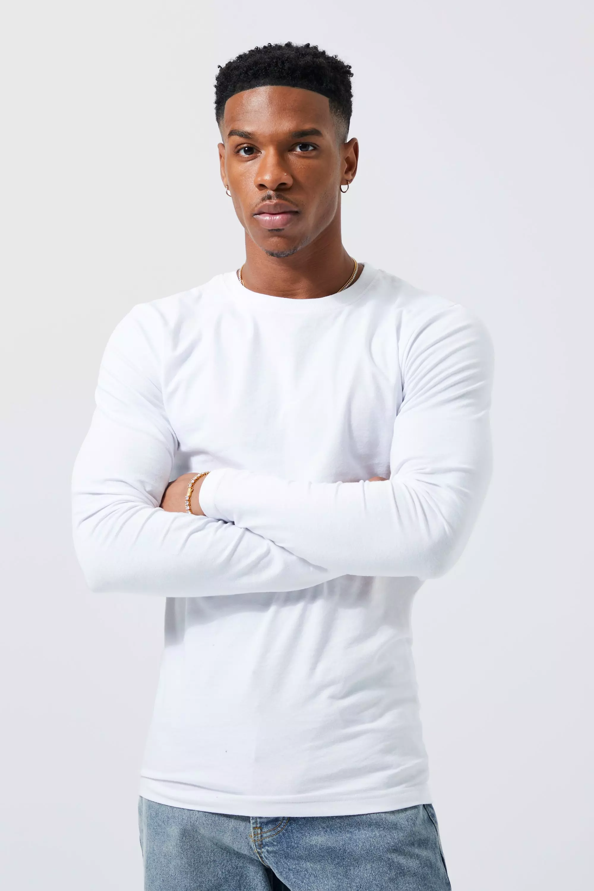 Tee shirt manche store longue moulant homme