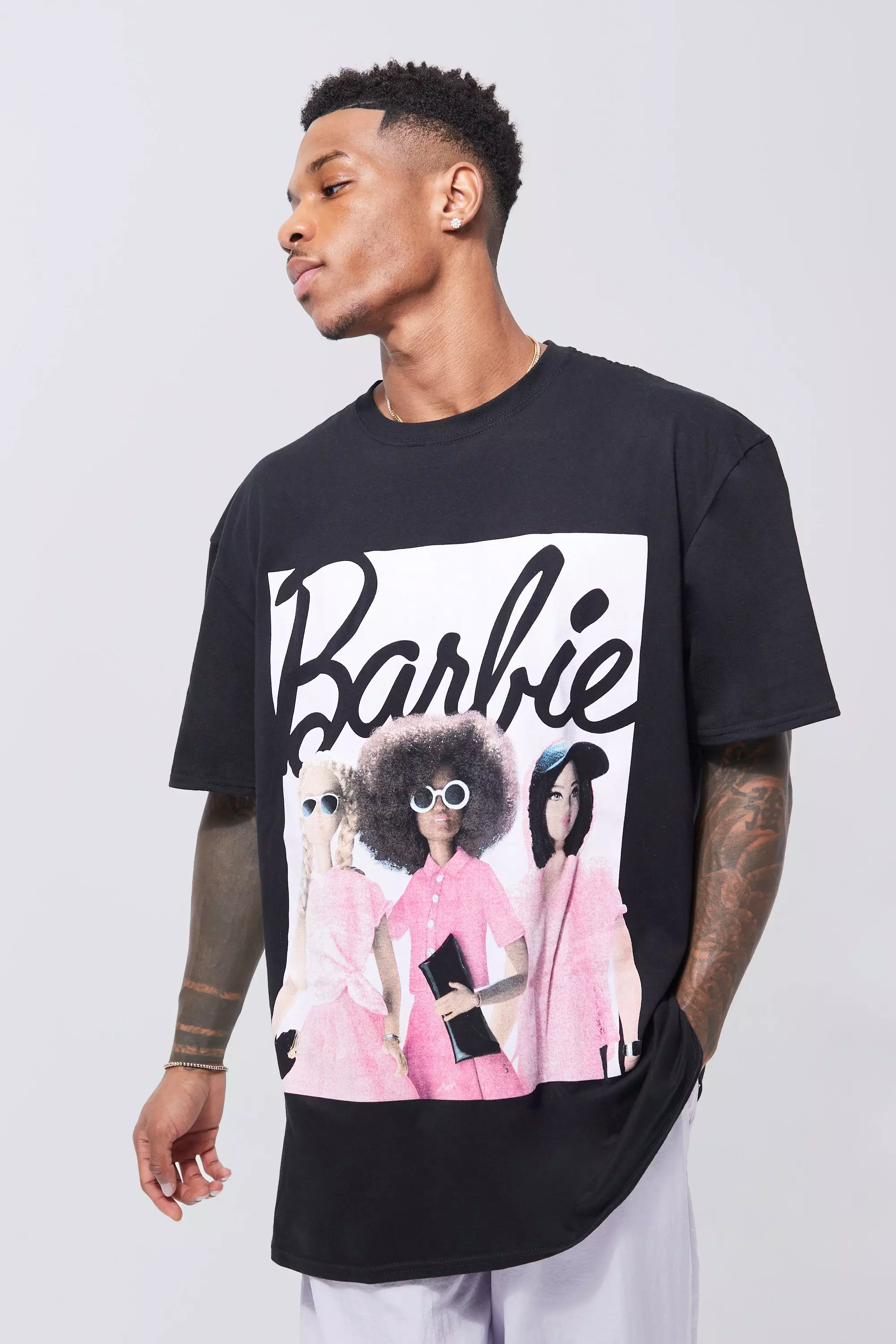 Black best sale barbie tee