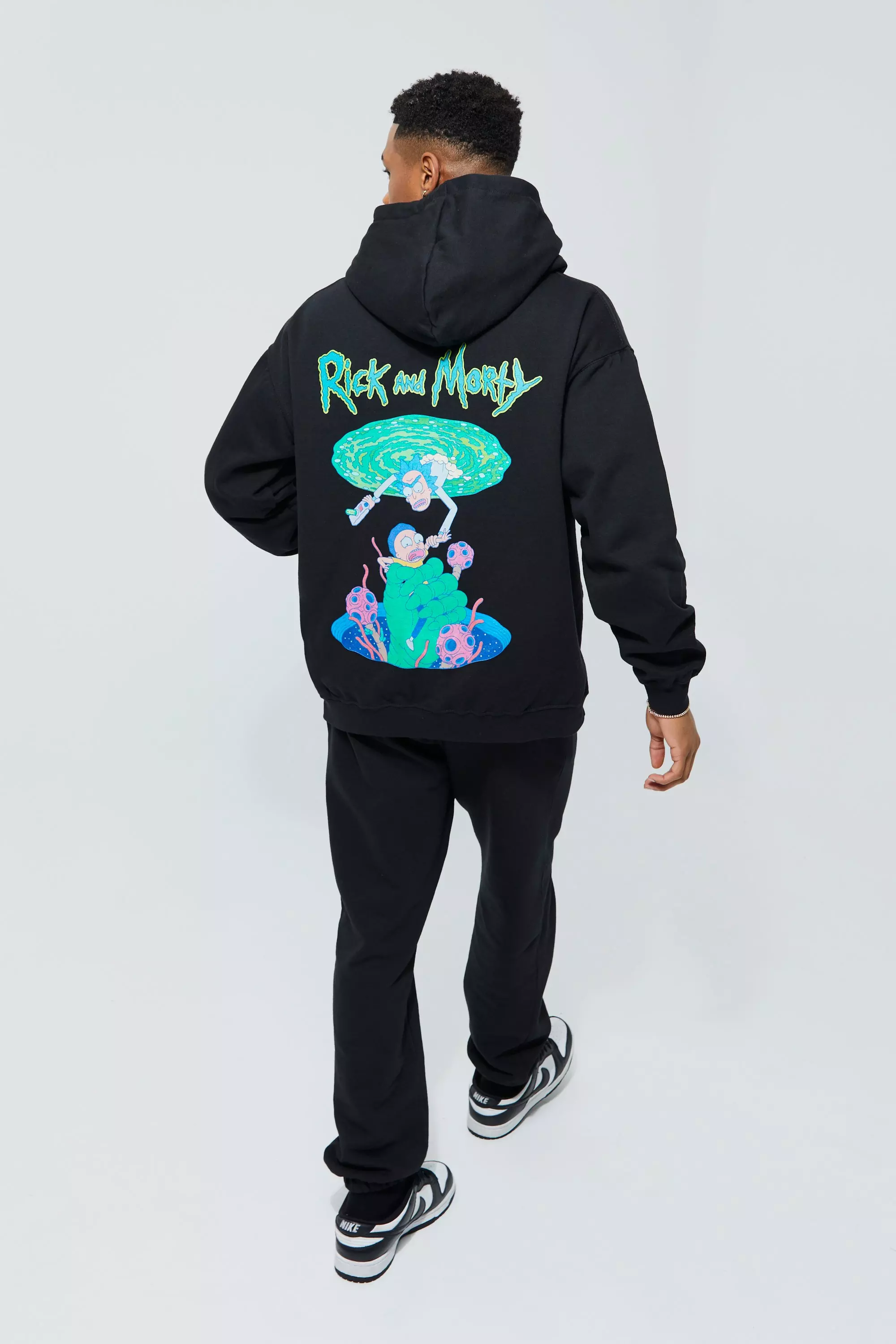 Men's Rick & Morty Pull-Over Hoodie