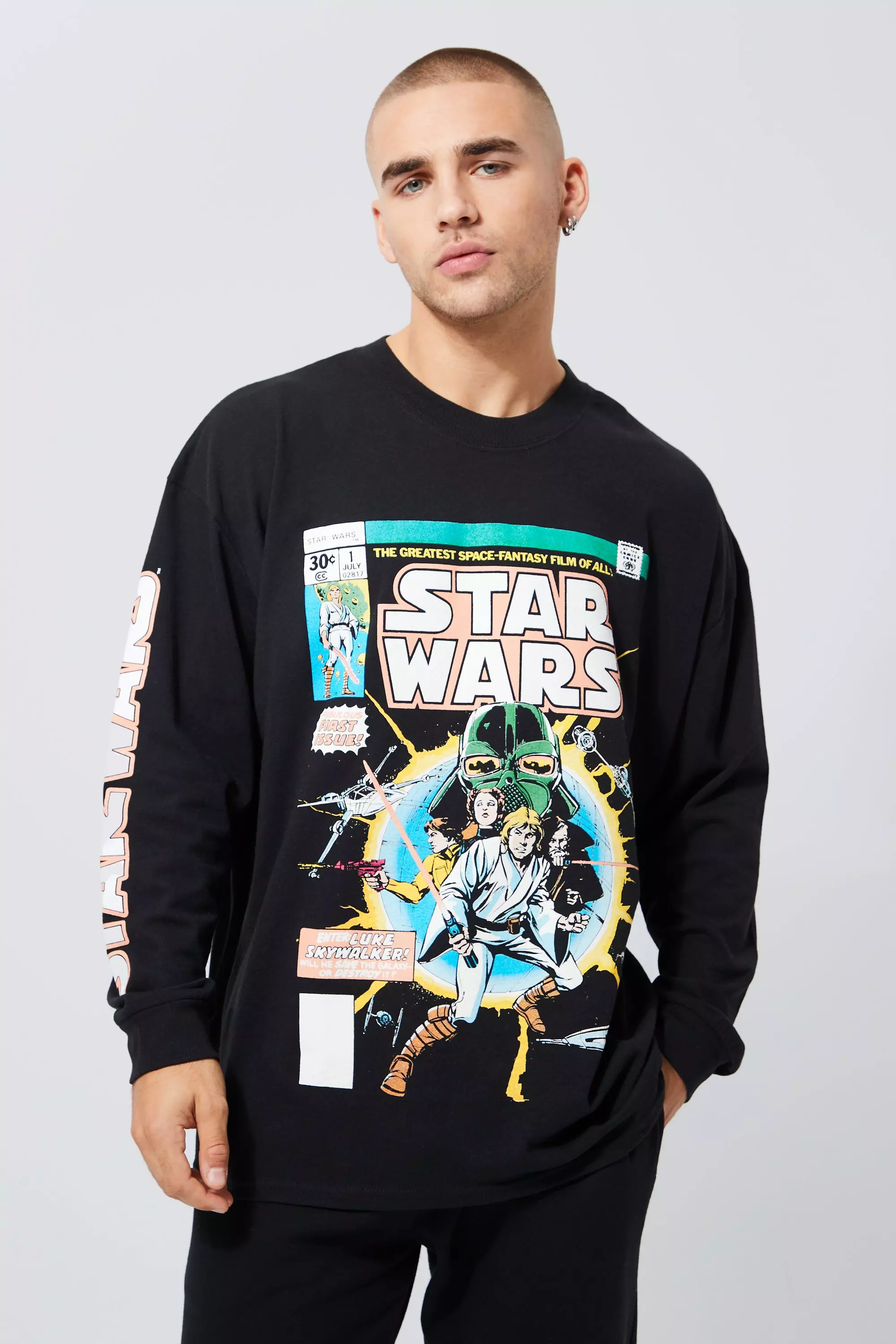 Star wars long sleeve shirt mens new arrivals