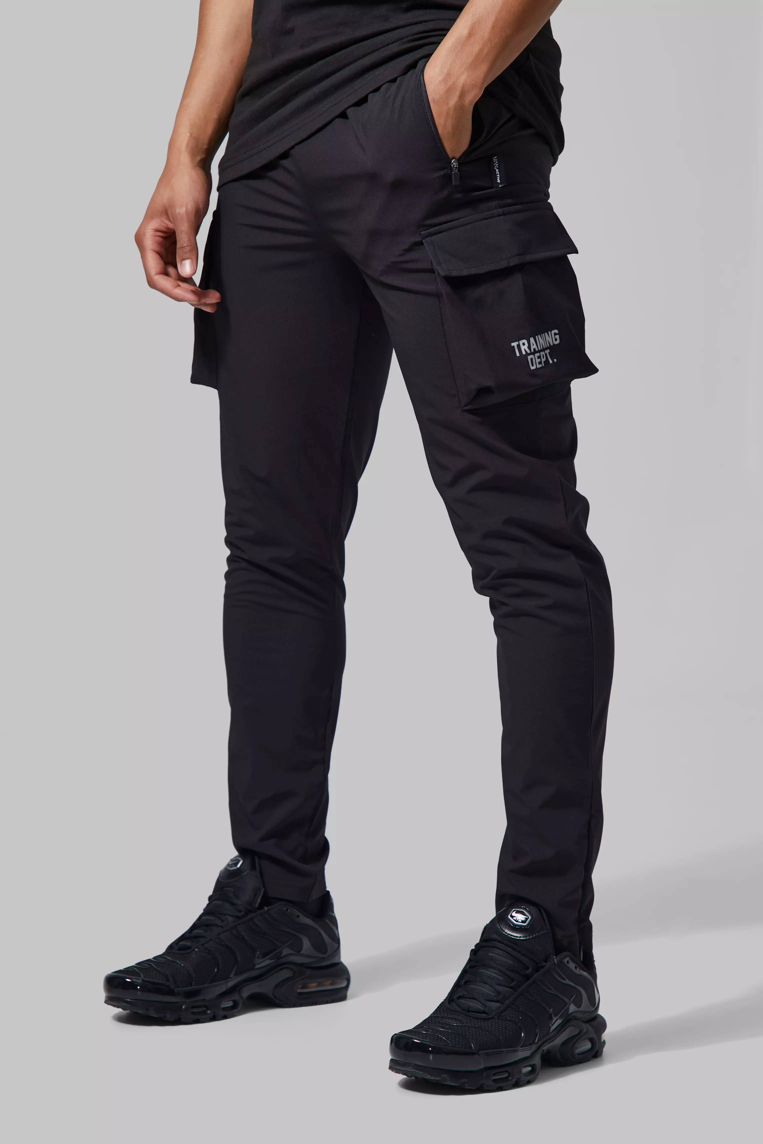 Man Active Performance Cargo Joggers