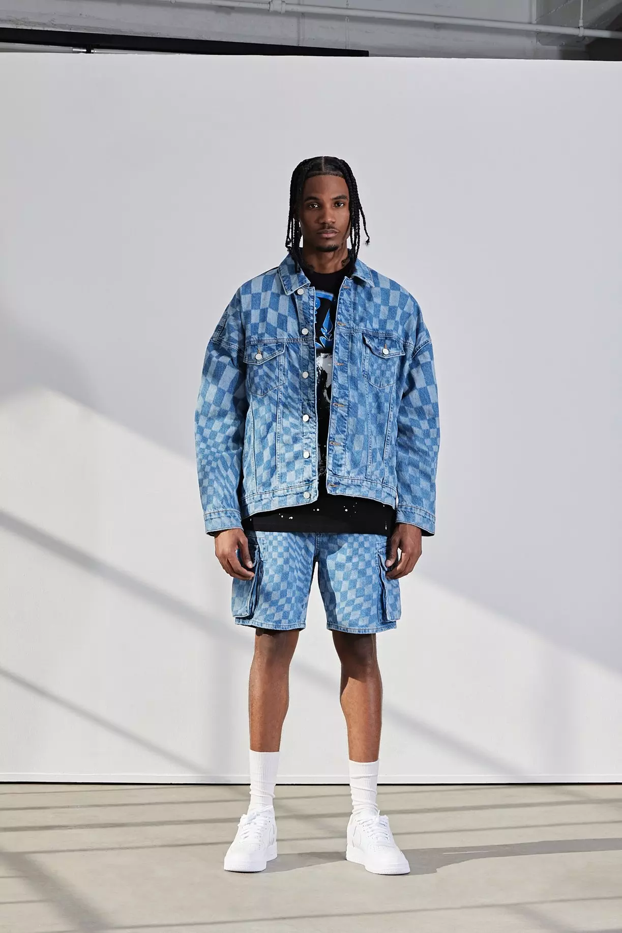 Louis Vuitton Monogram Oversized Denim Jacket