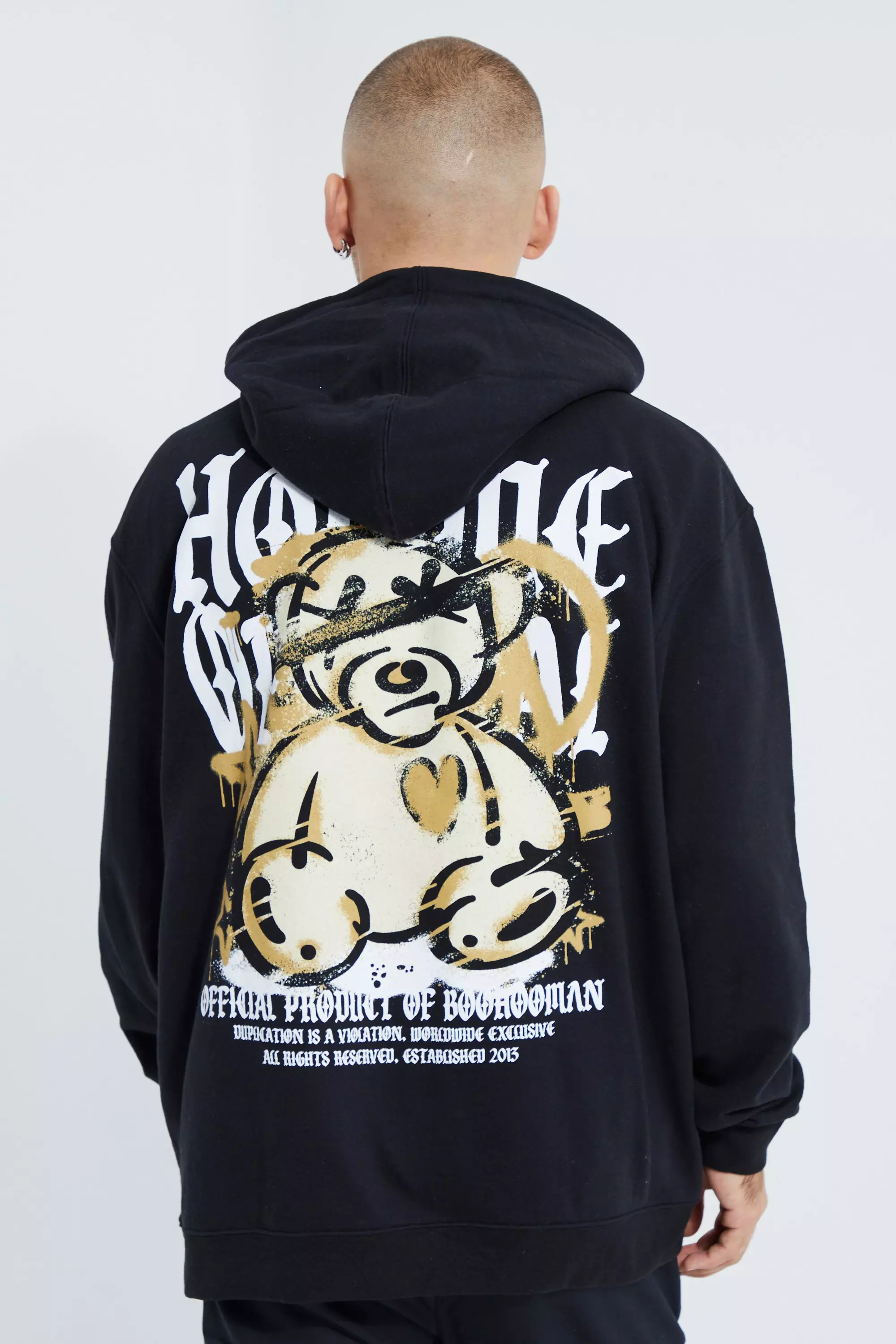 Boohooman death row cheap hoodie