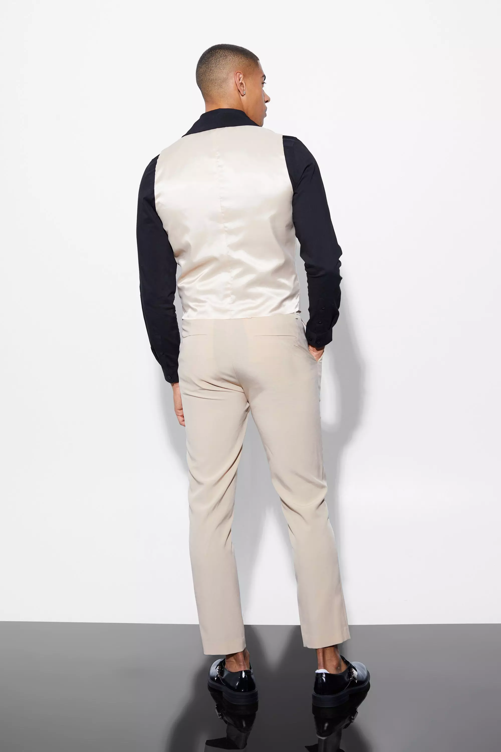 Skinny crop hot sale suit pants