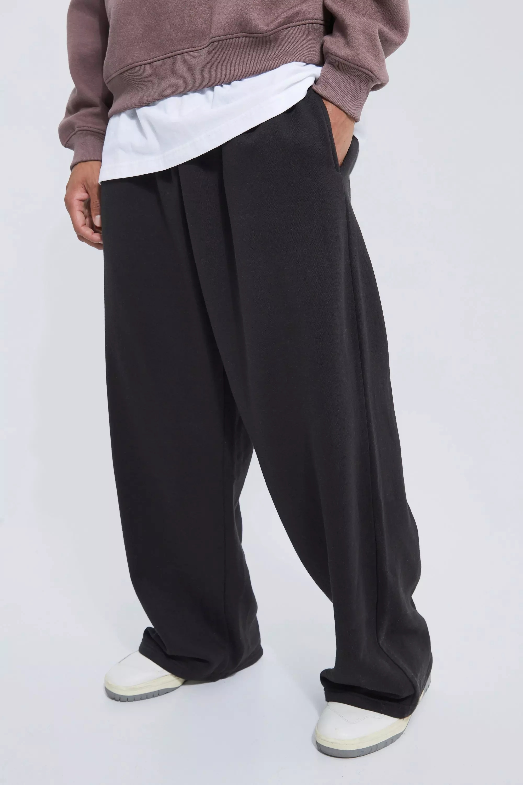 Wide leg outlet jogging trousers