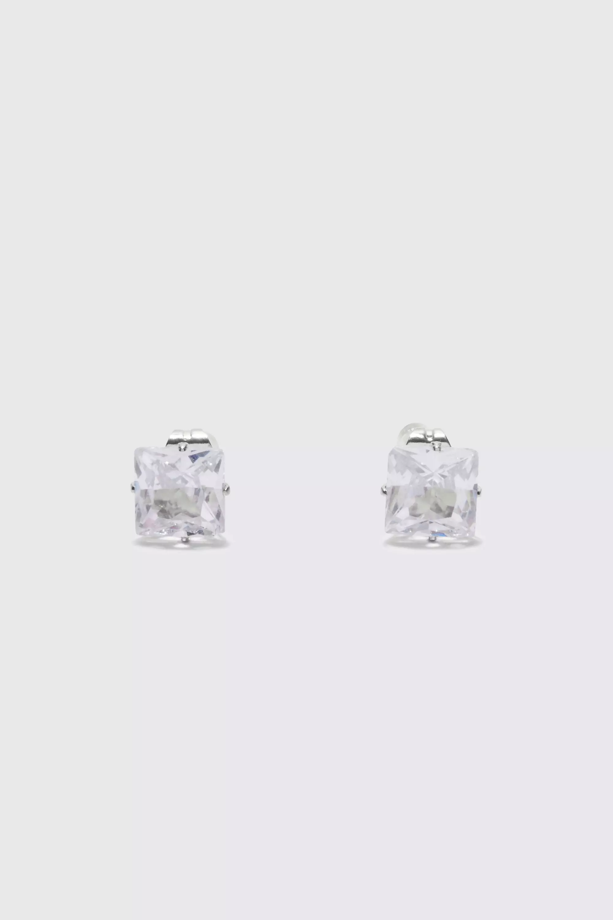 Square on sale diamante earrings