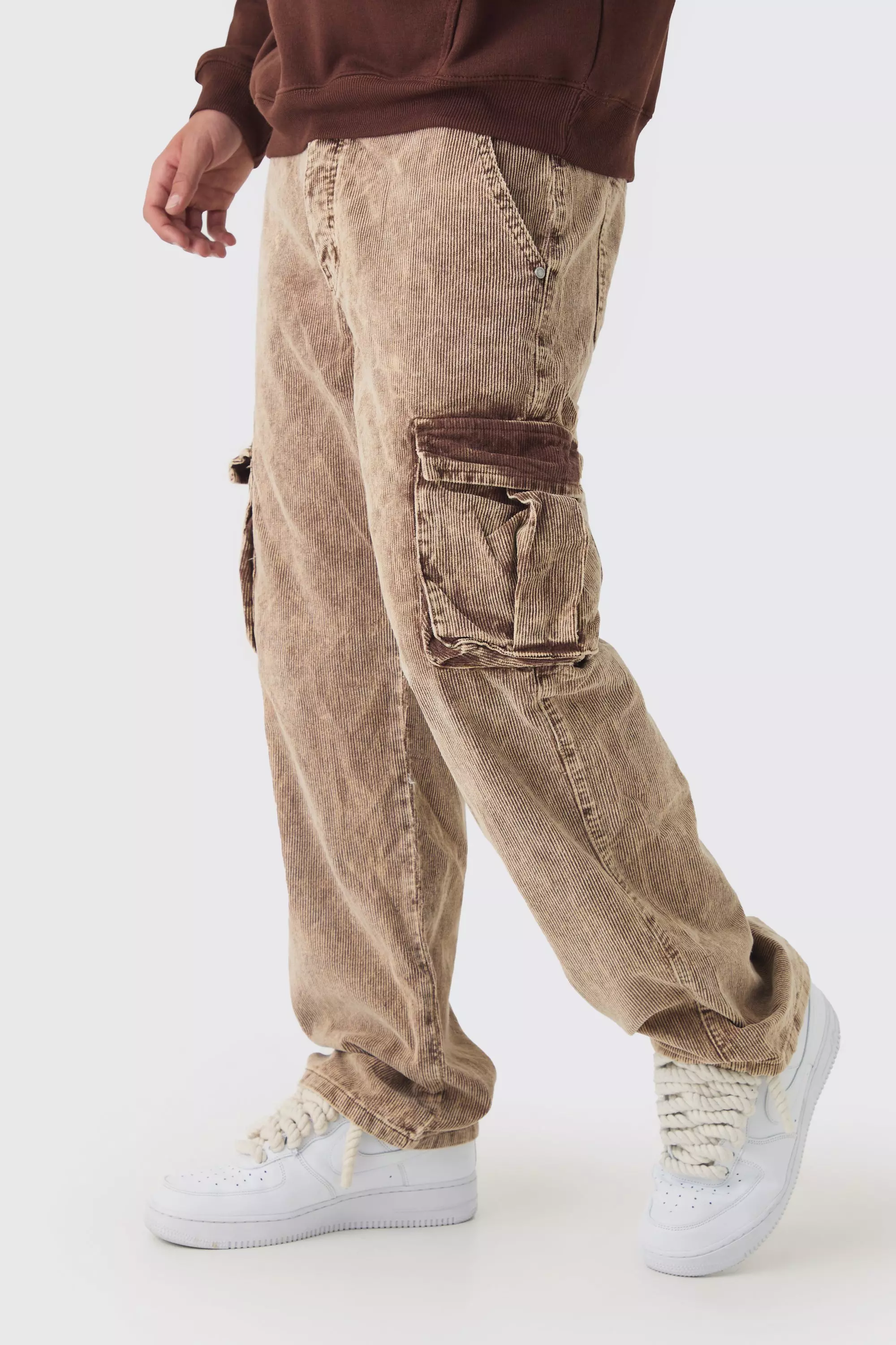 Loose Fit Cargo Pants For Men