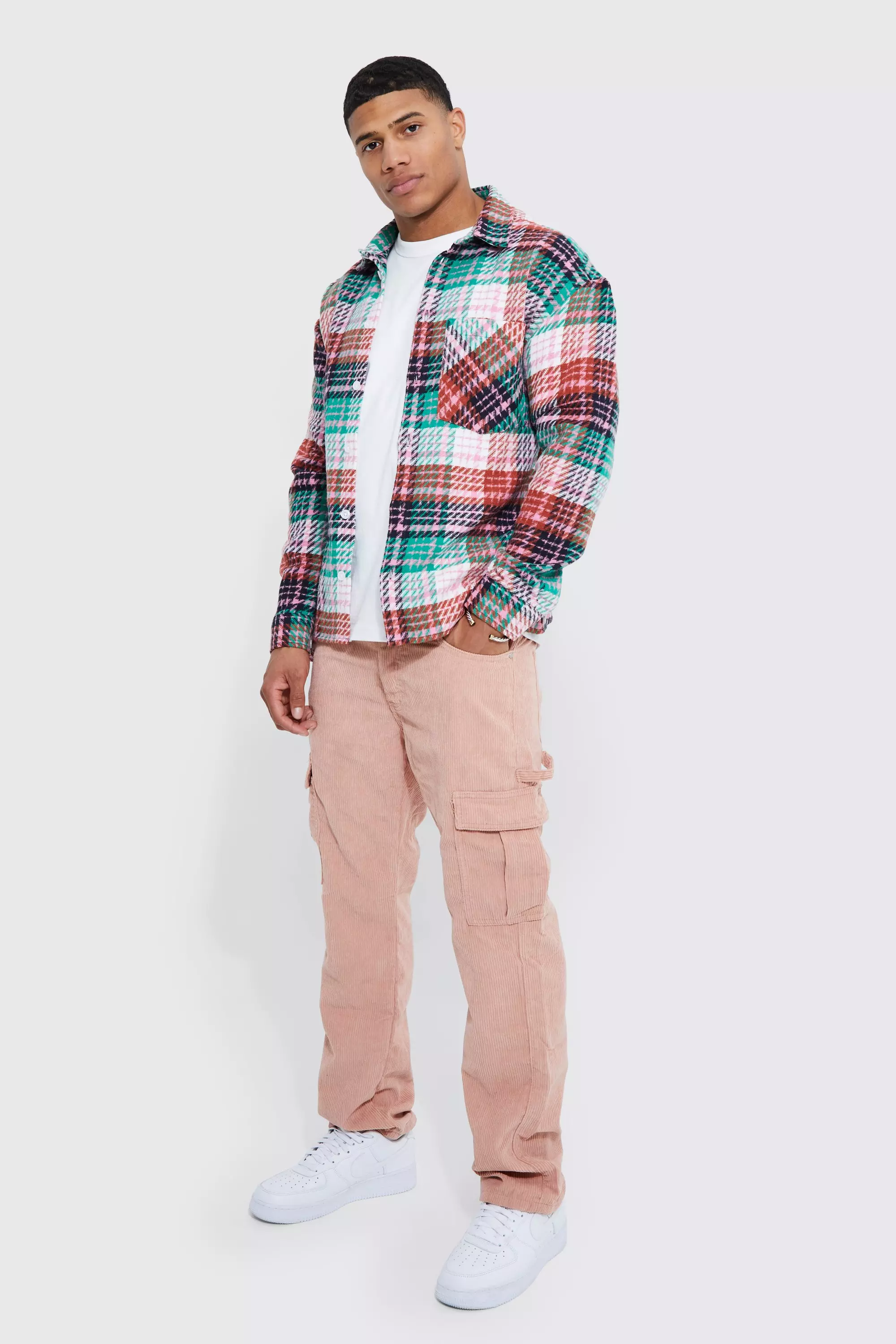 Relaxed Fit Cord Carpenter Trouser