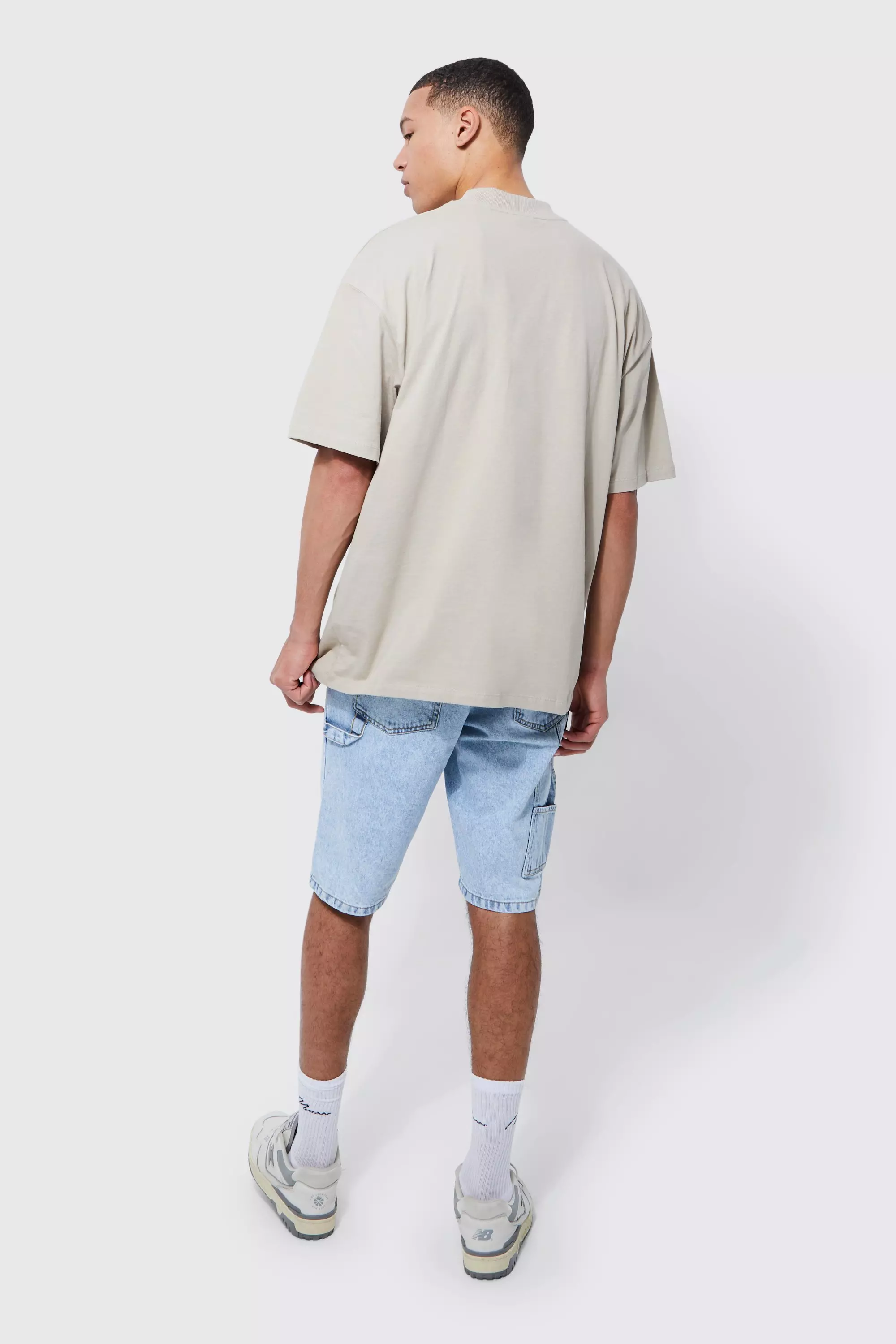 Highsnobiety – Carpenter Shorts Natural