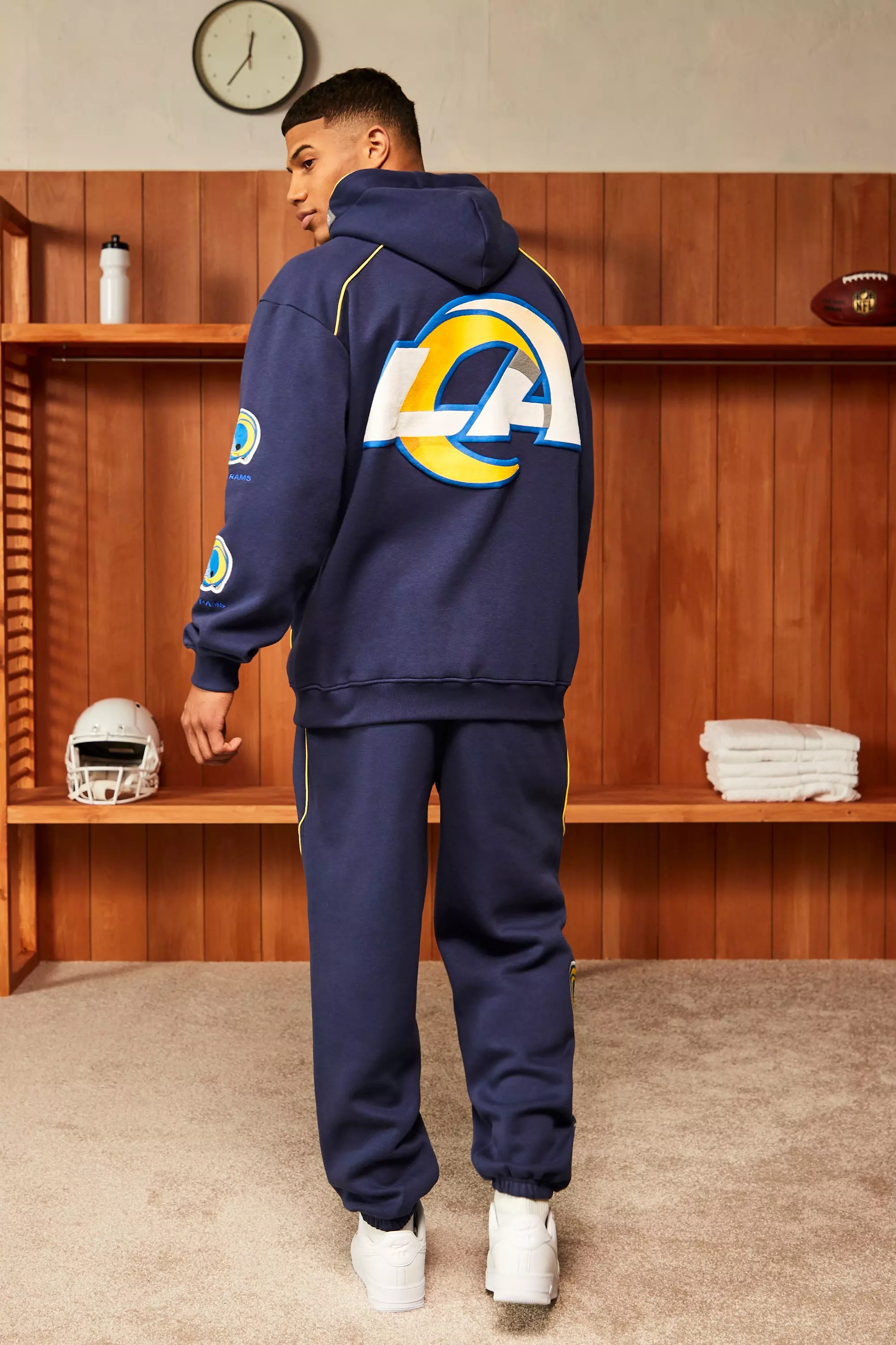 Nfl La Rams Applique Badge Joggers