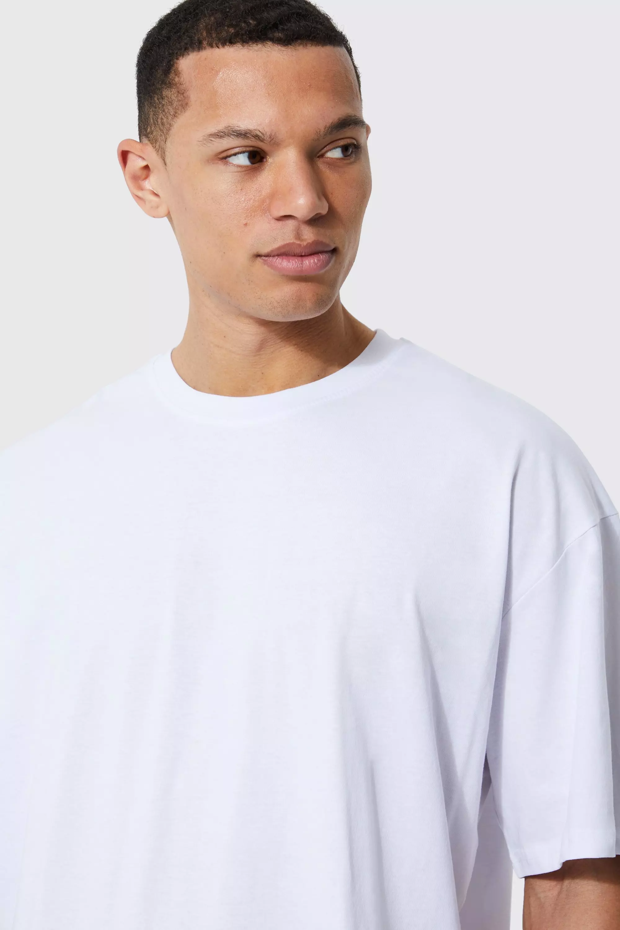 Basic Loose Fit T-Shirt | boohooMAN USA