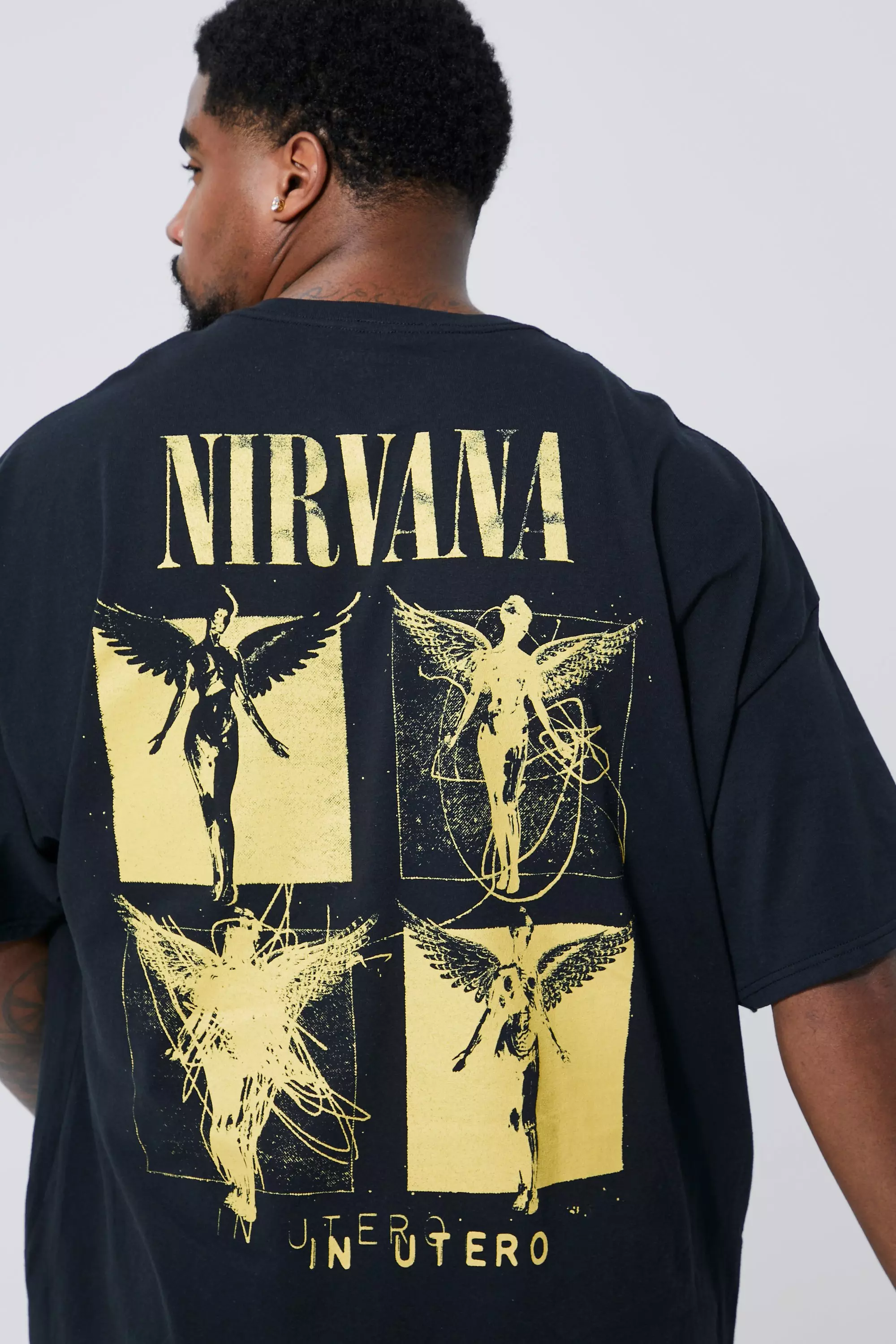 nirvana t shirt plus size