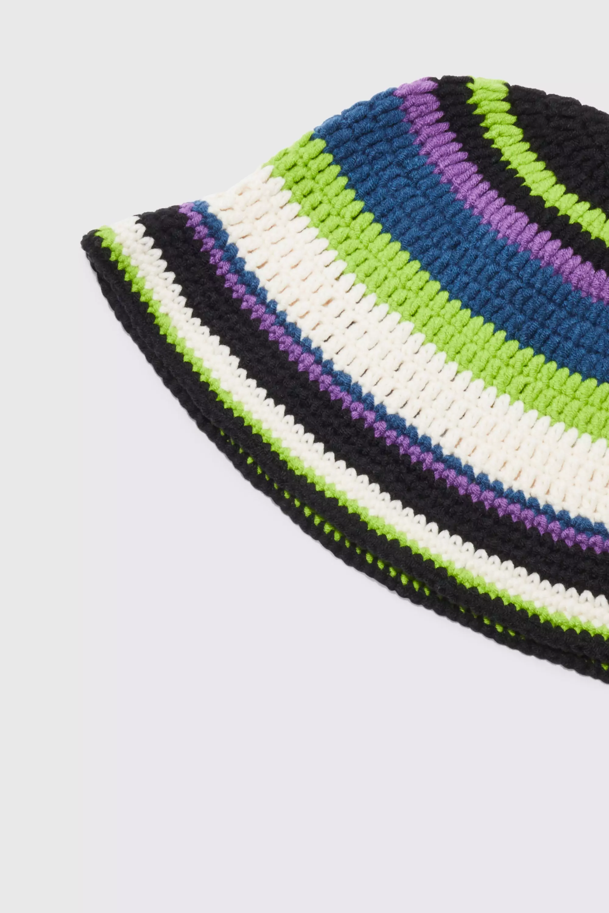 LV Crochet Stripes Bucket Hat S00 - Men - Accessories