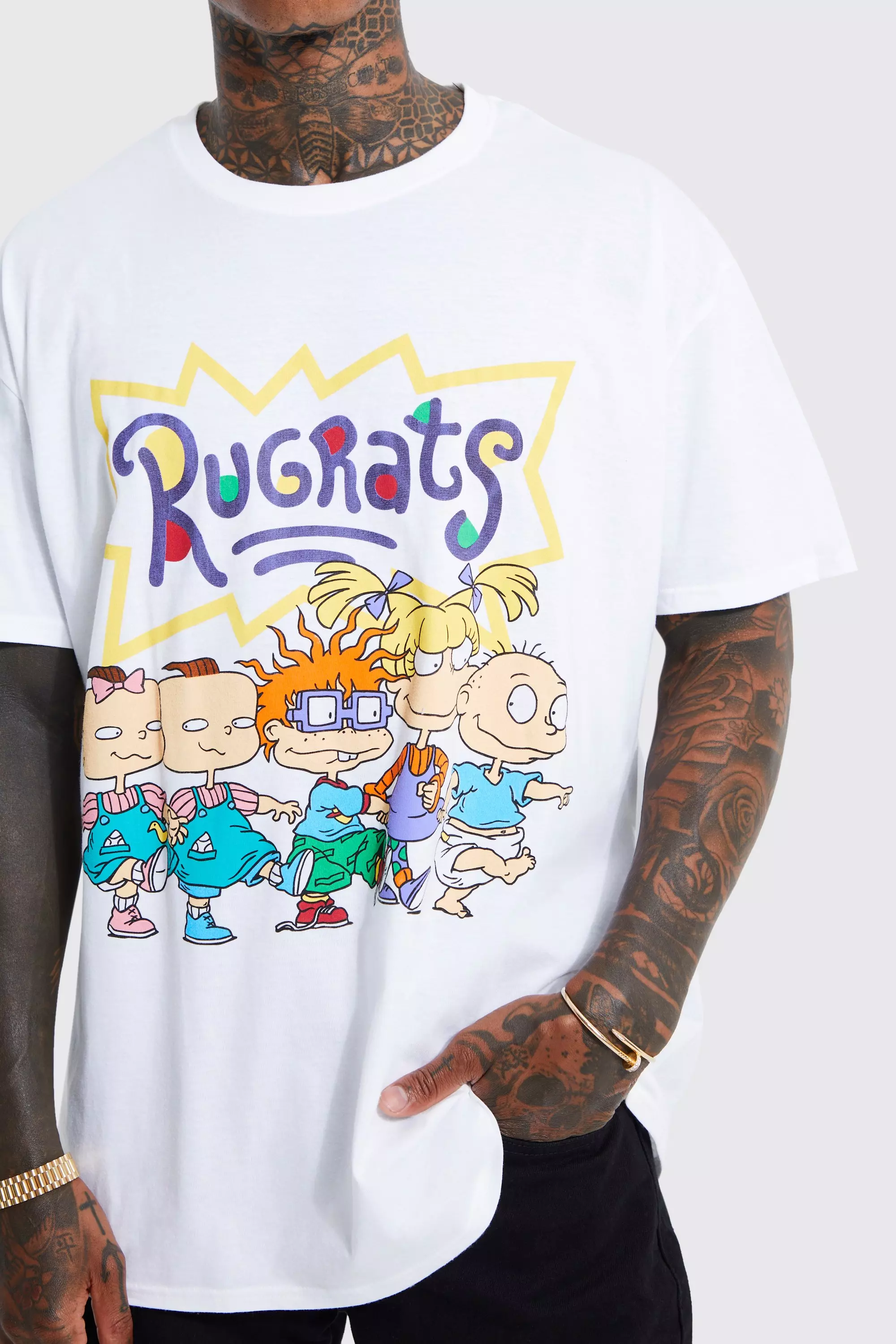 Oversized Rugrats License T shirt