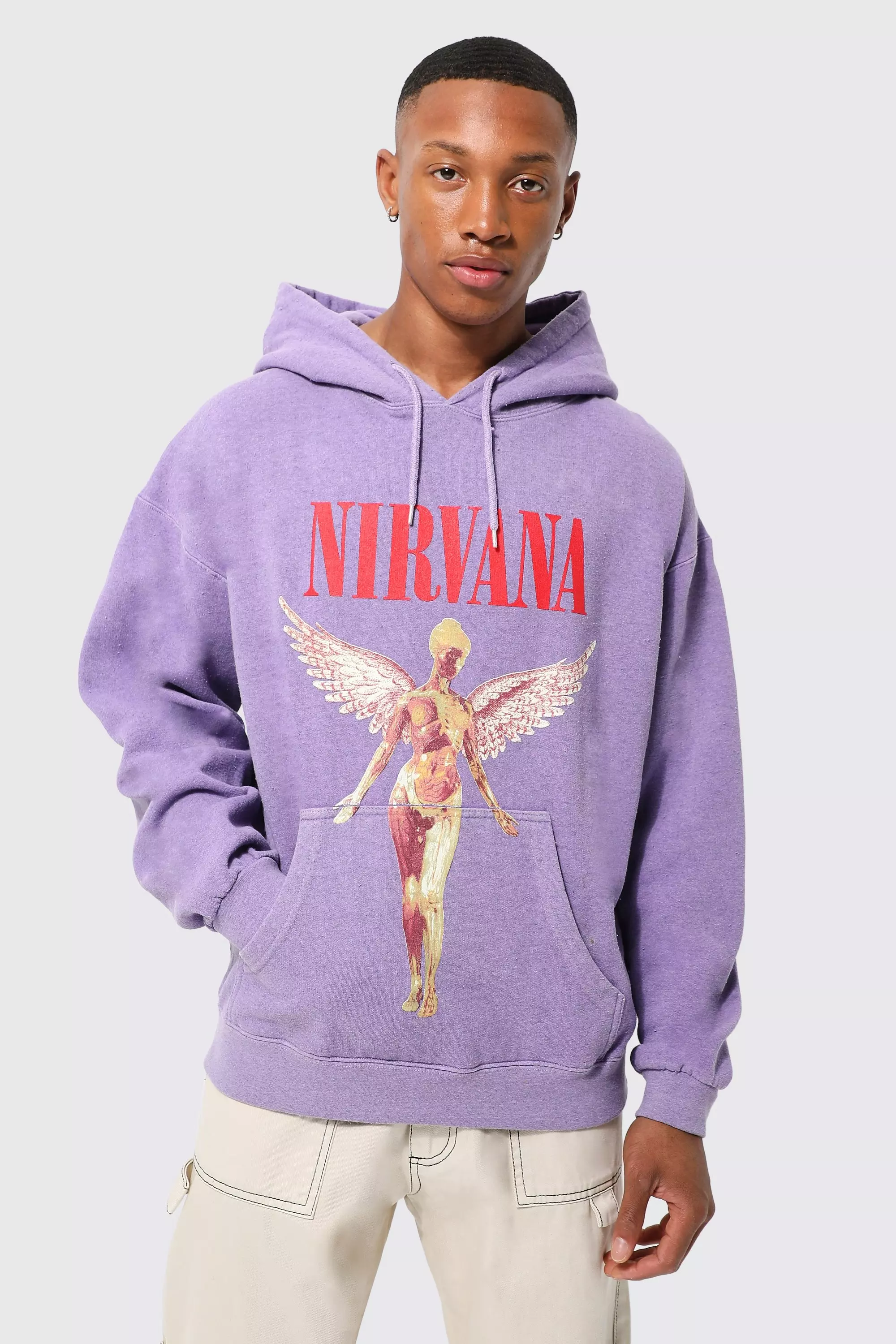 Nirvana store pullover hoodie