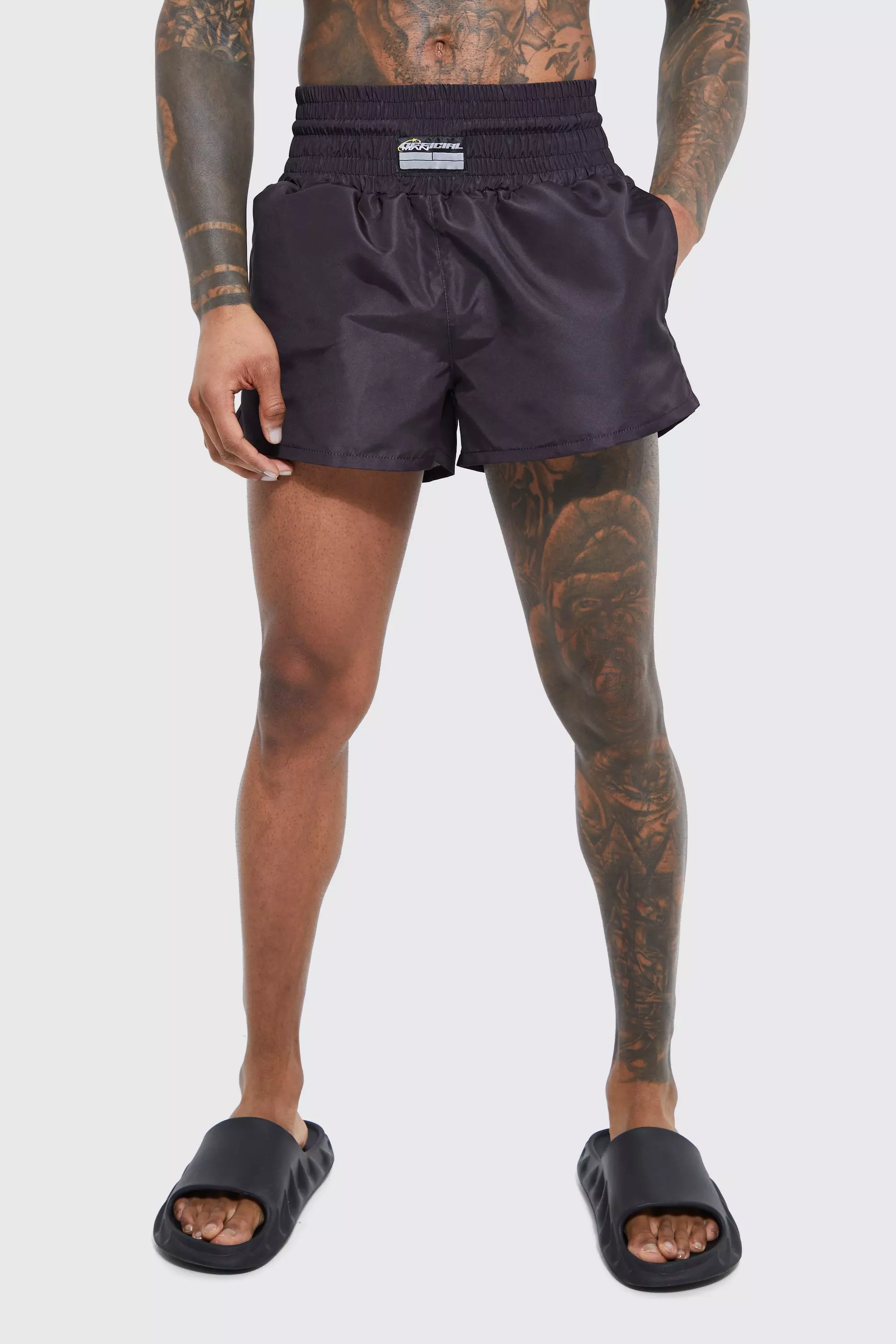 Nylon Runner Swim Shorts