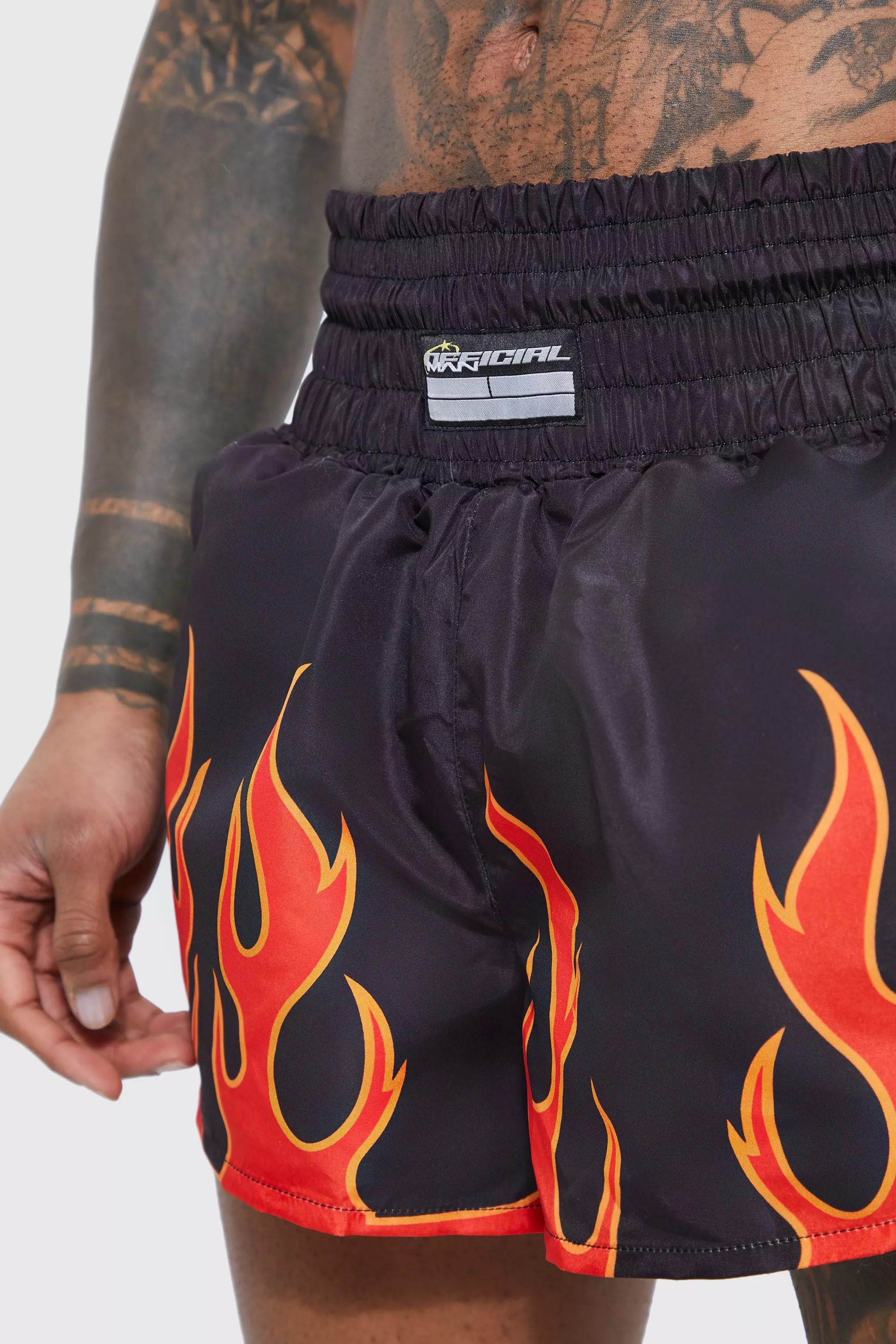 Flame store swim trunks