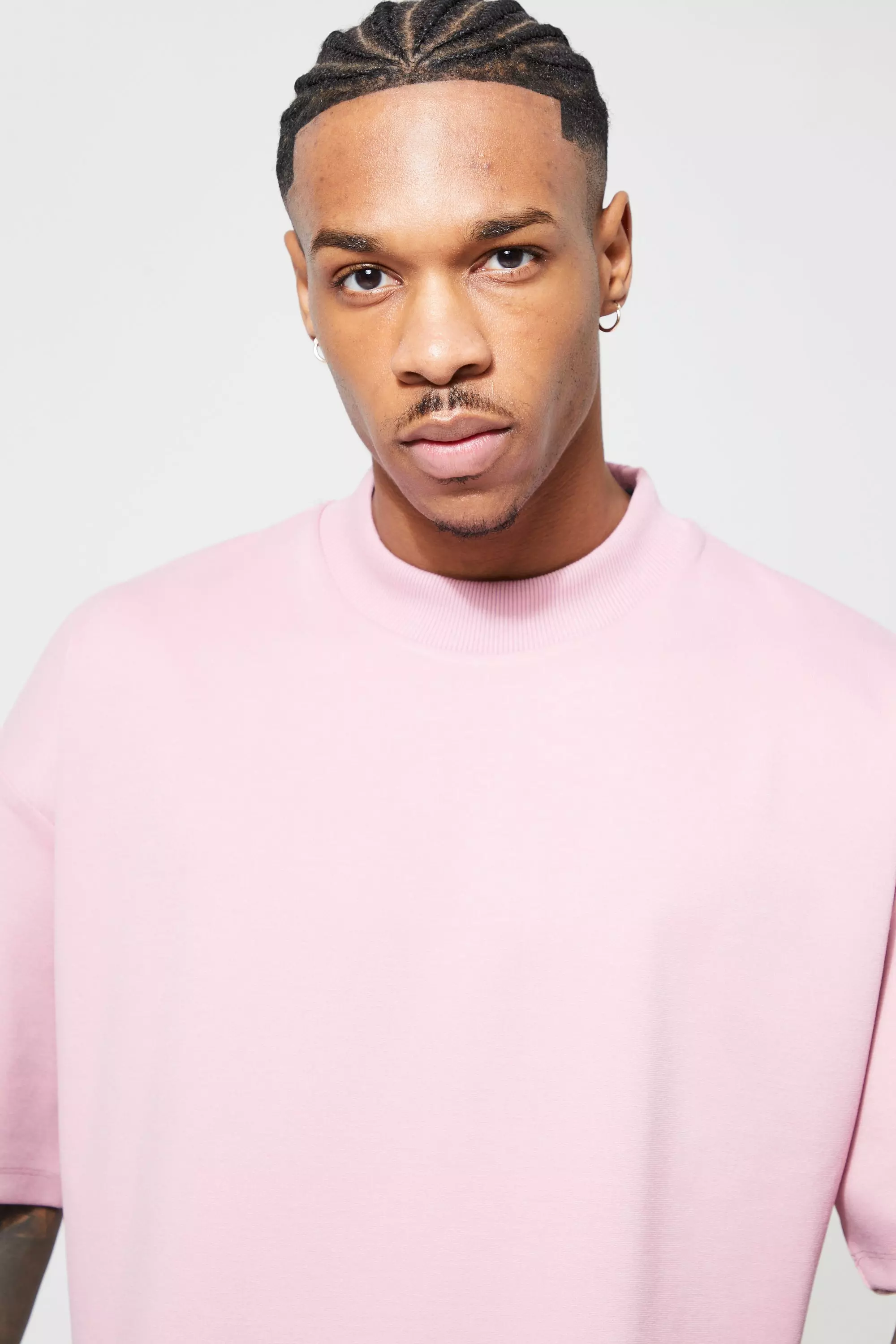 baggy pink t shirt