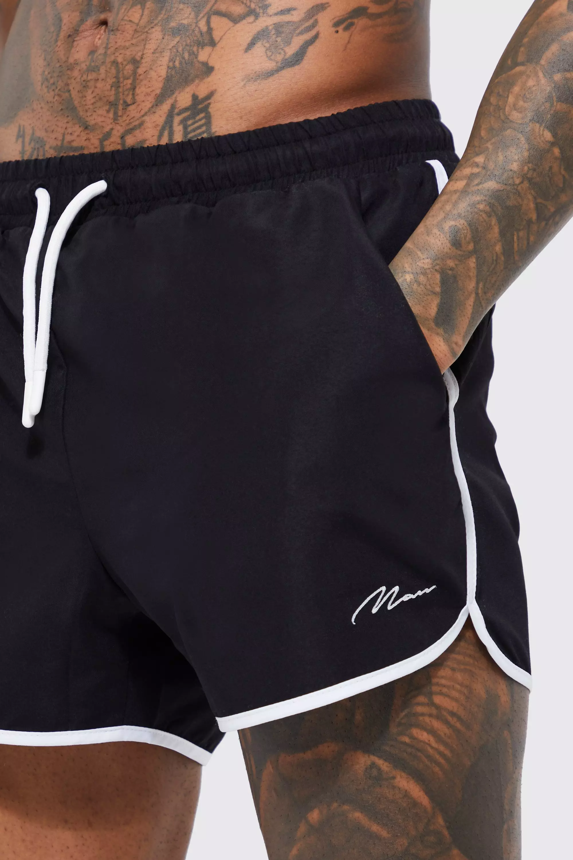 Runner sales swim shorts