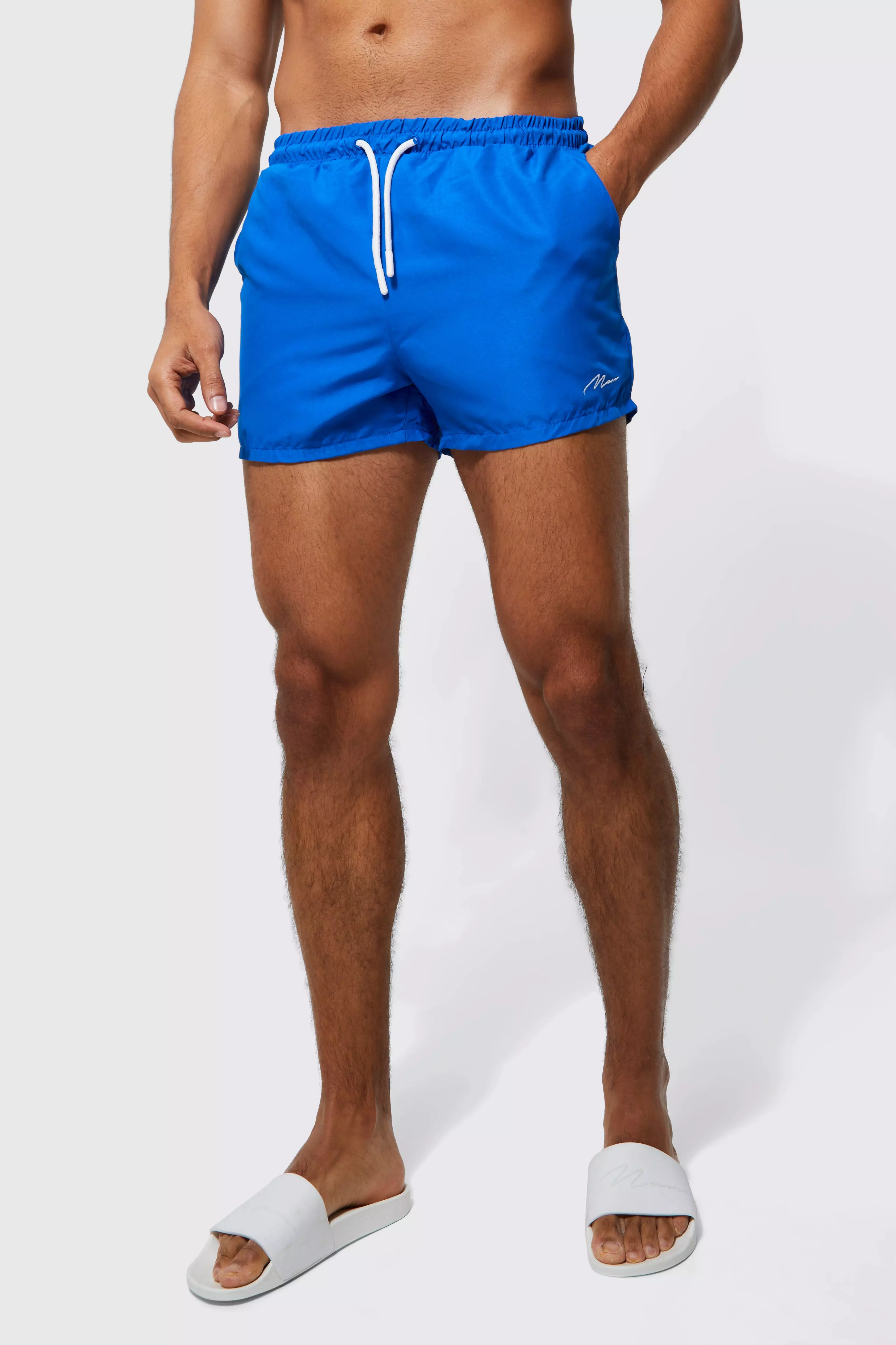 Royal blue cheap swim trunks