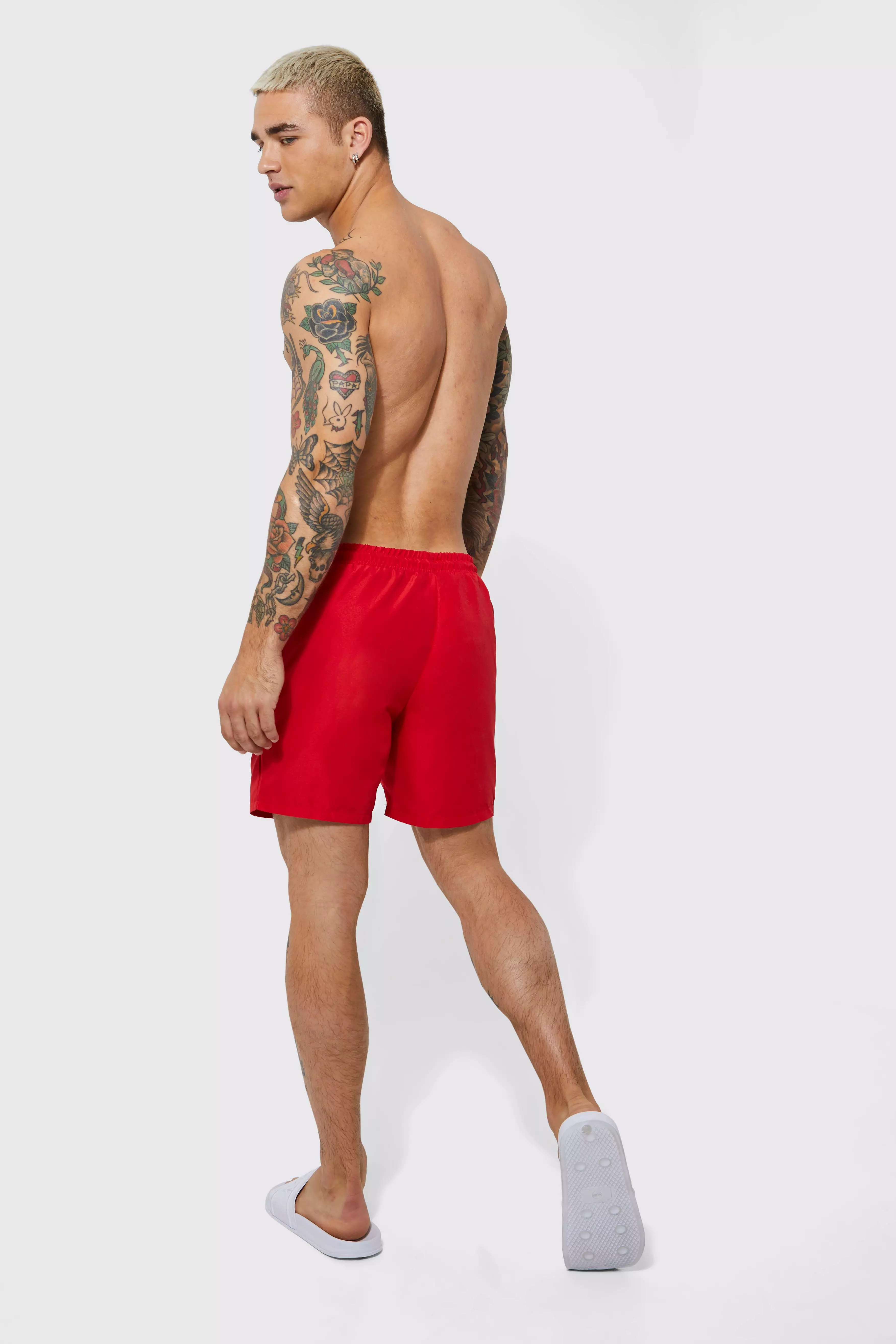 Plain sales swim shorts