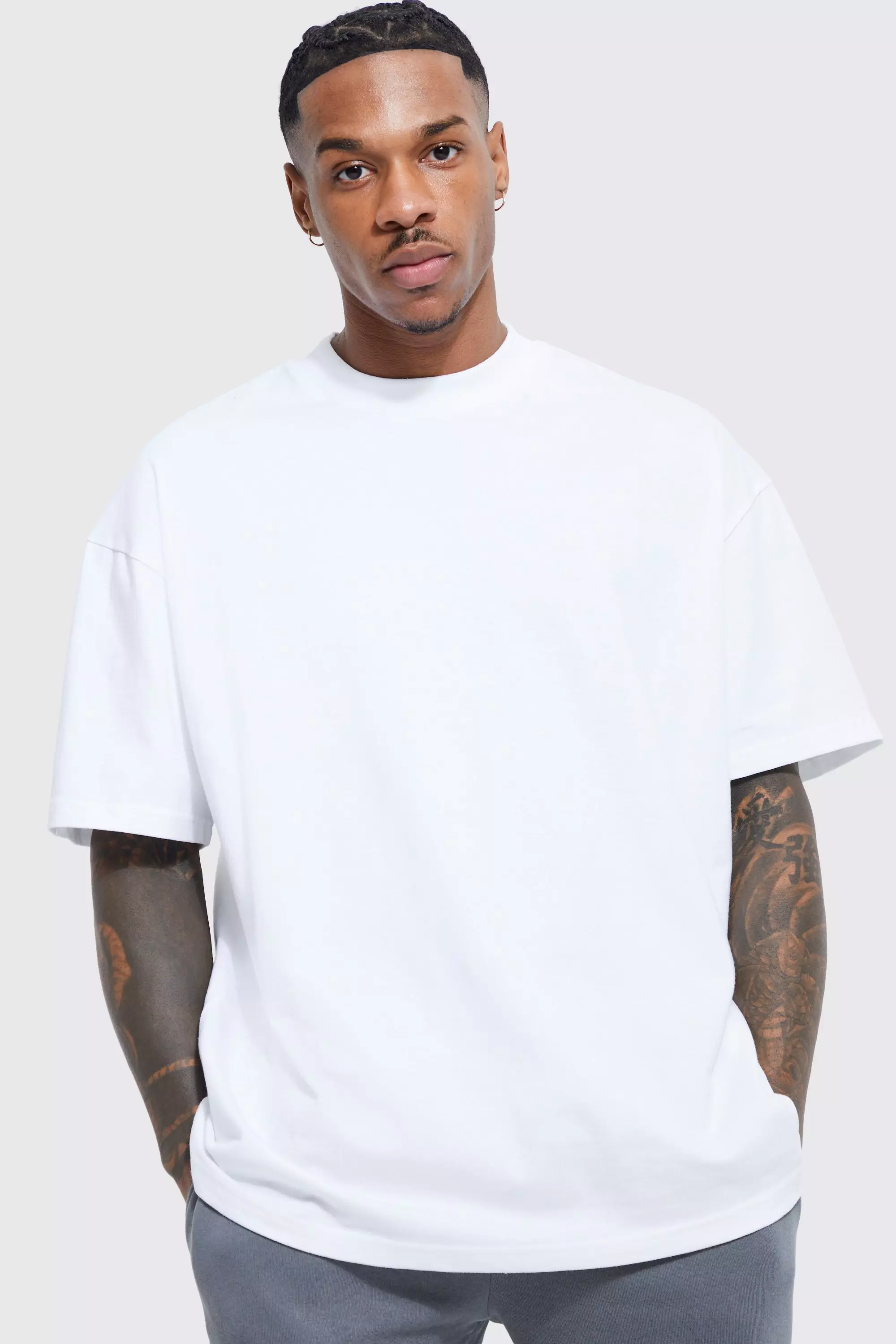 oversized white t shirts