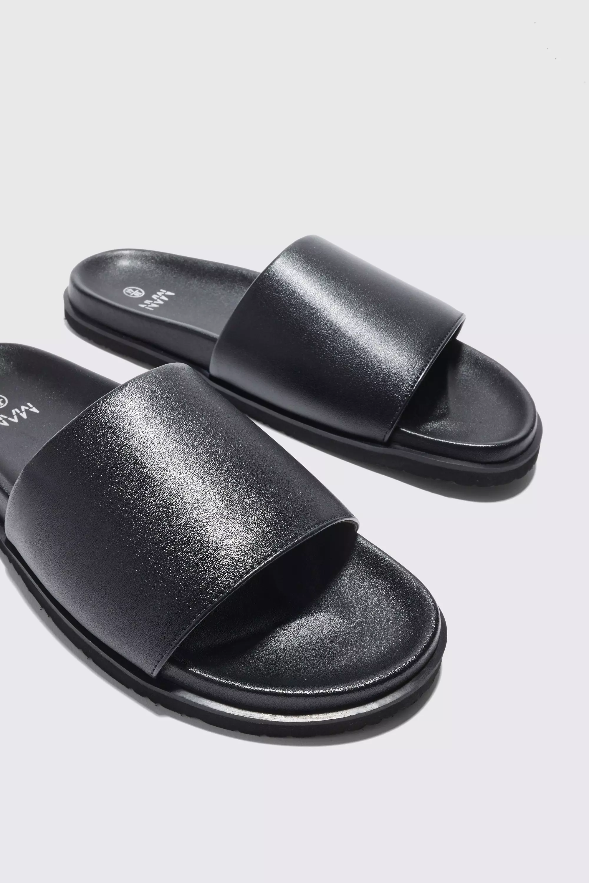 Black store smart sandals