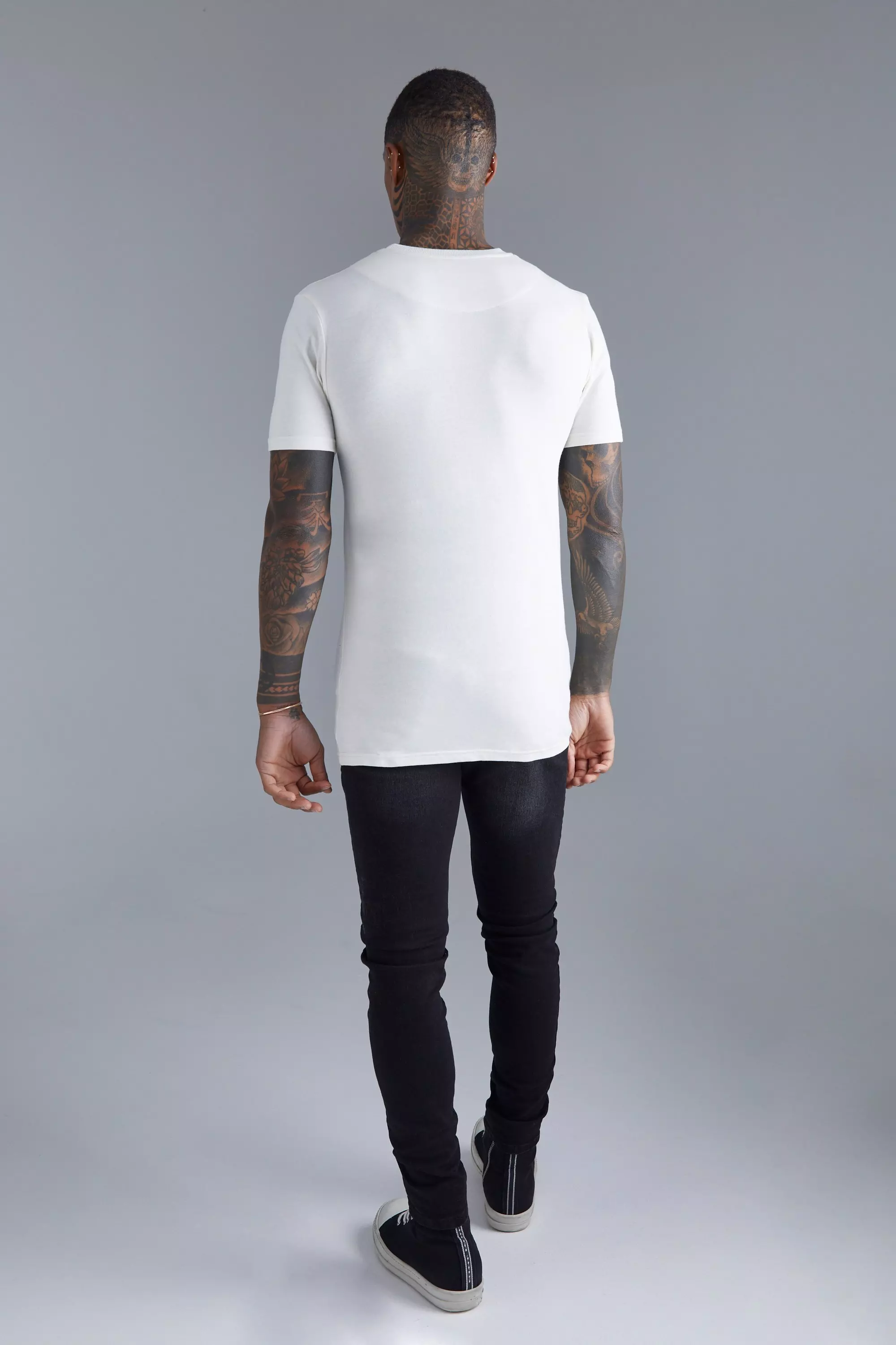 T shirt homme long fit new arrivals