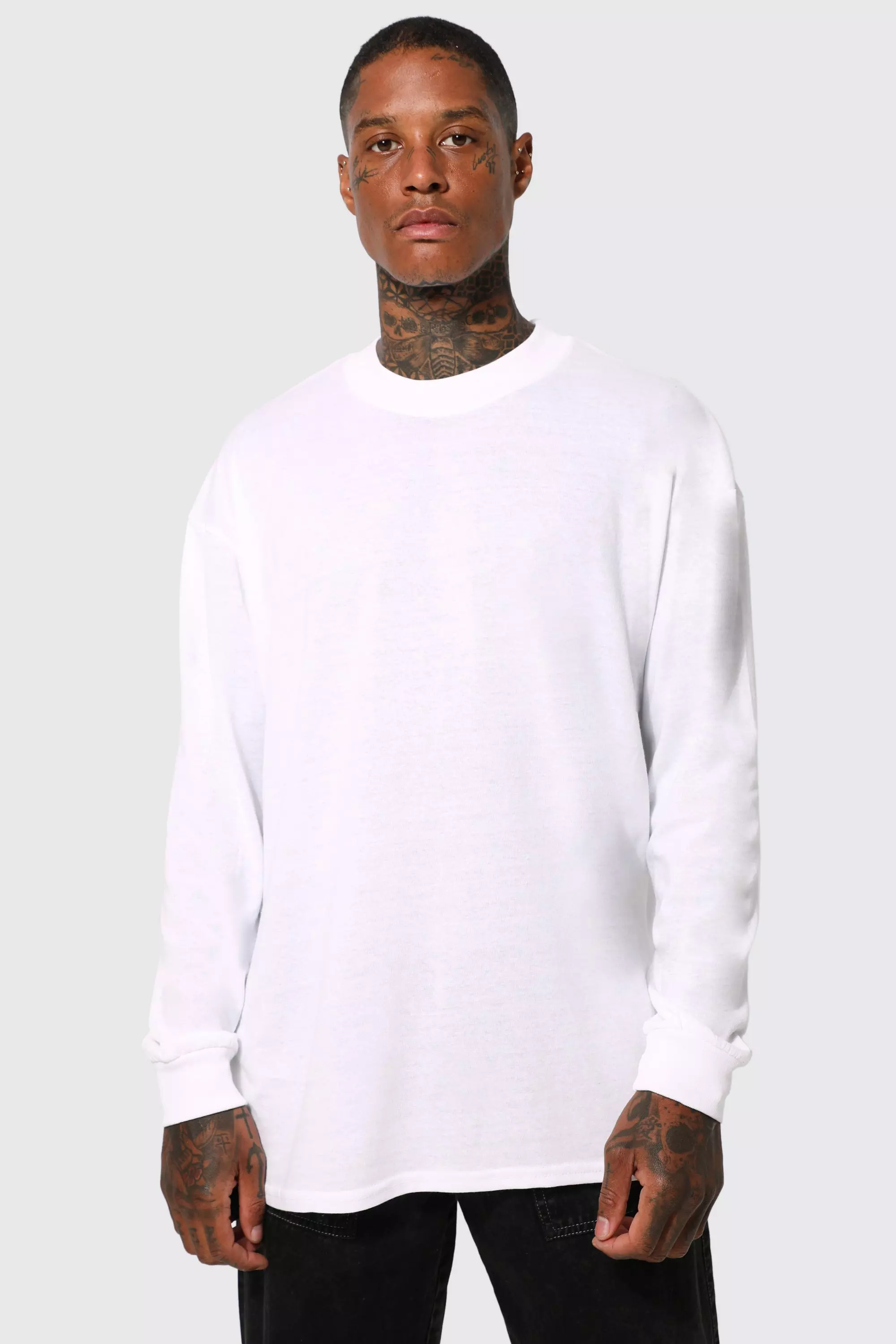 Buy Full Sleeve T-Shirts: Buy Oversized Long Sleeved T-shirt